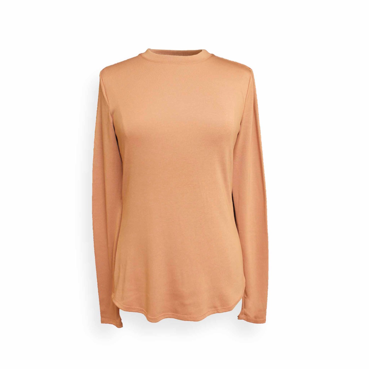 Women’s Brown Garda Long Sleeve Top - Desert Sand Extra Small Eavolu