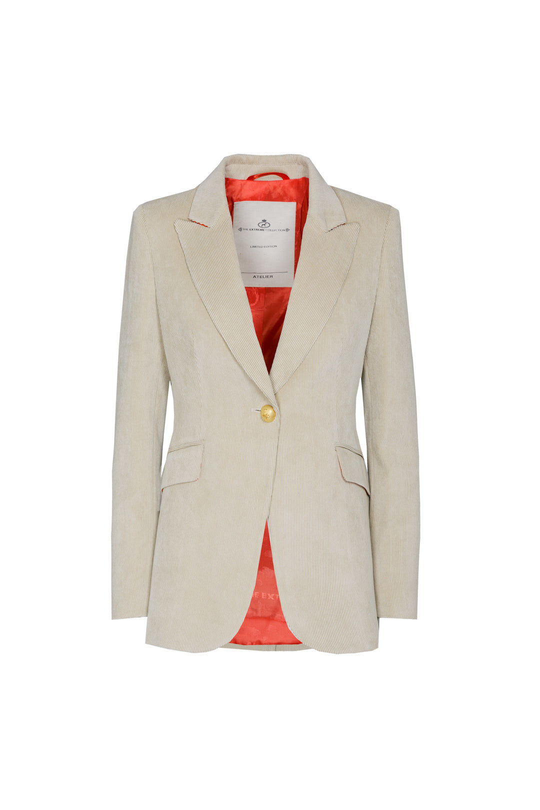 The Extreme Collection Women's Neutrals Casilda 05 Arena Blazer In Gray