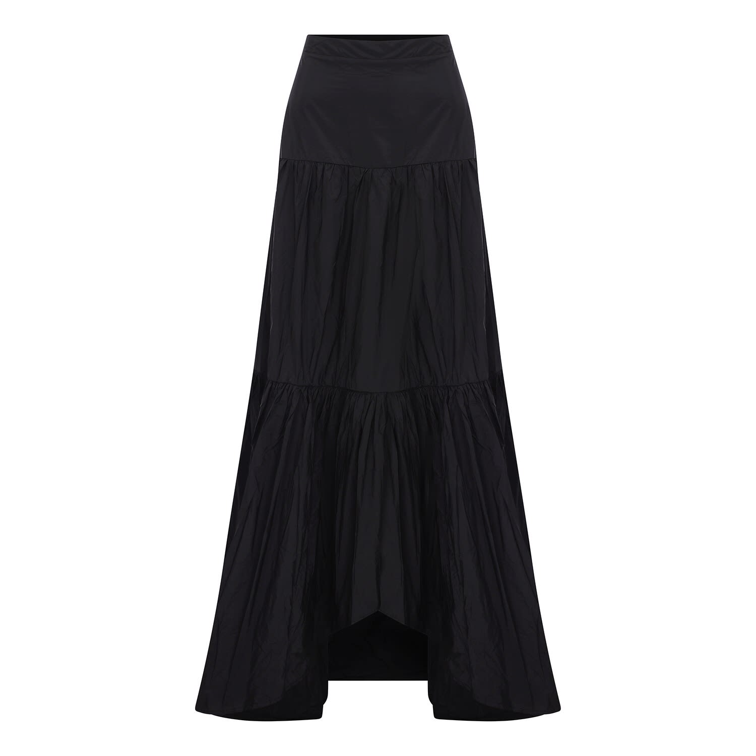 matching top for black long skirt