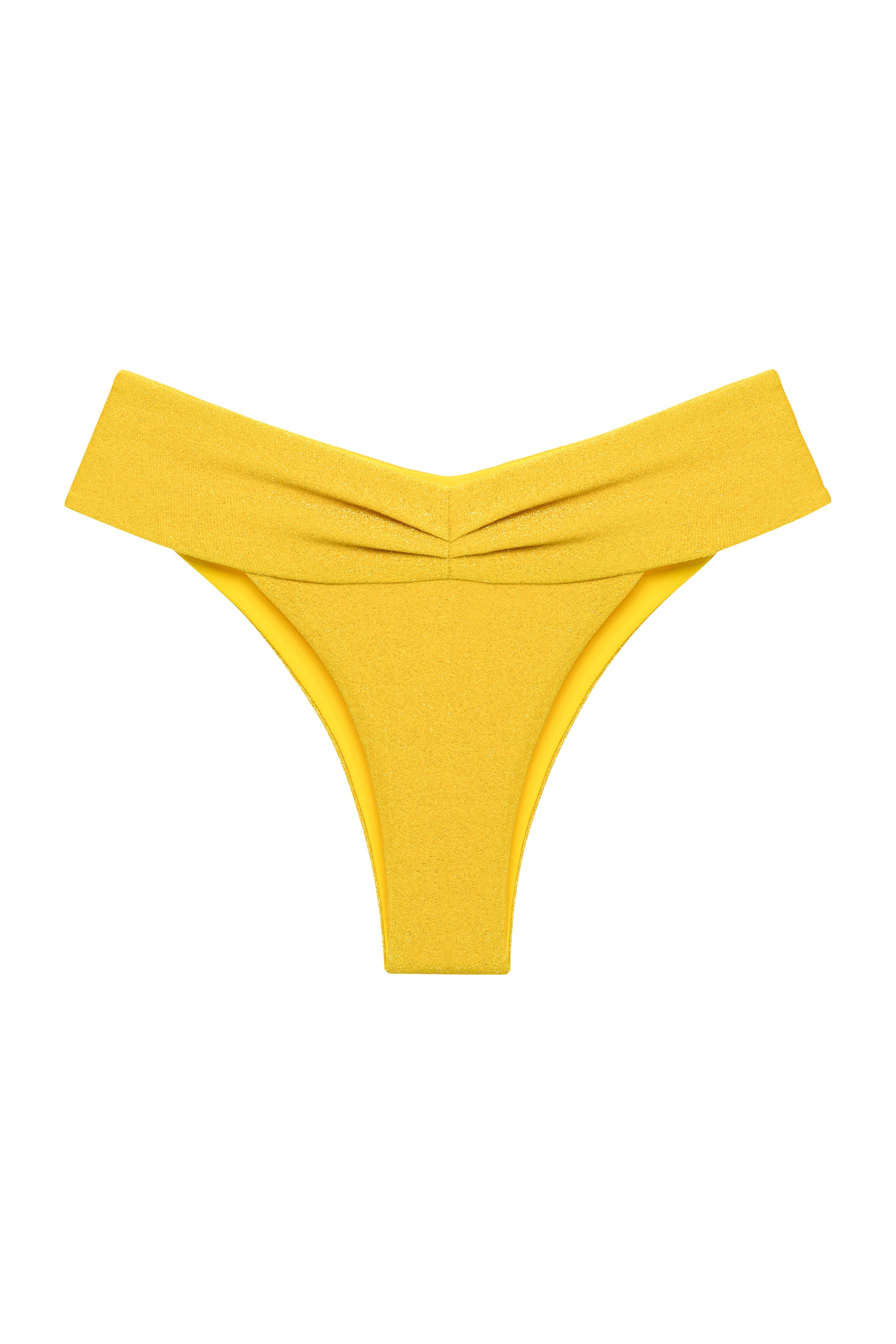 Soirée Miami Beach Women's Yellow Amelia Bikini Bottom
