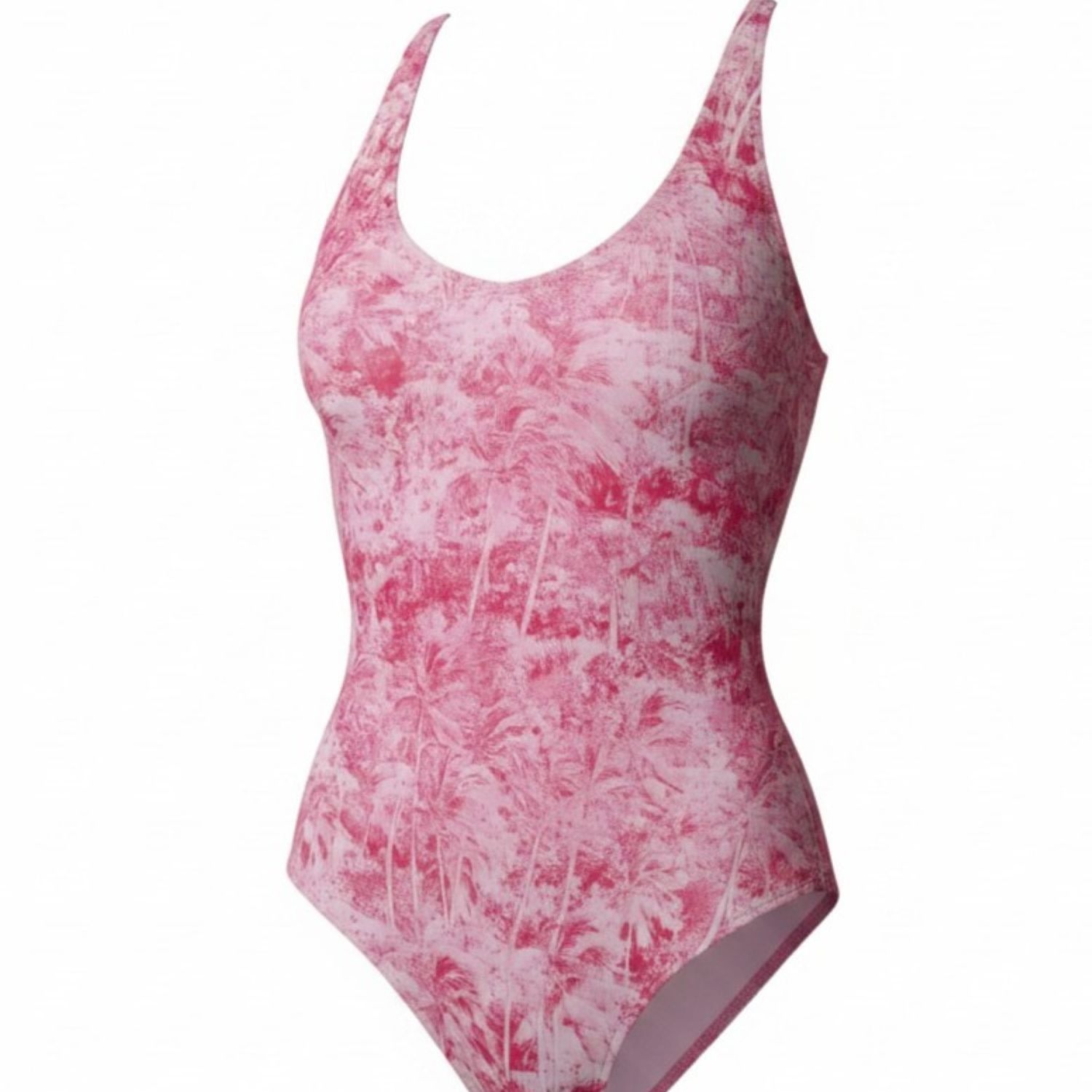 Jacques Zolty Women's Noa Swimsuit Jungle Print Pink