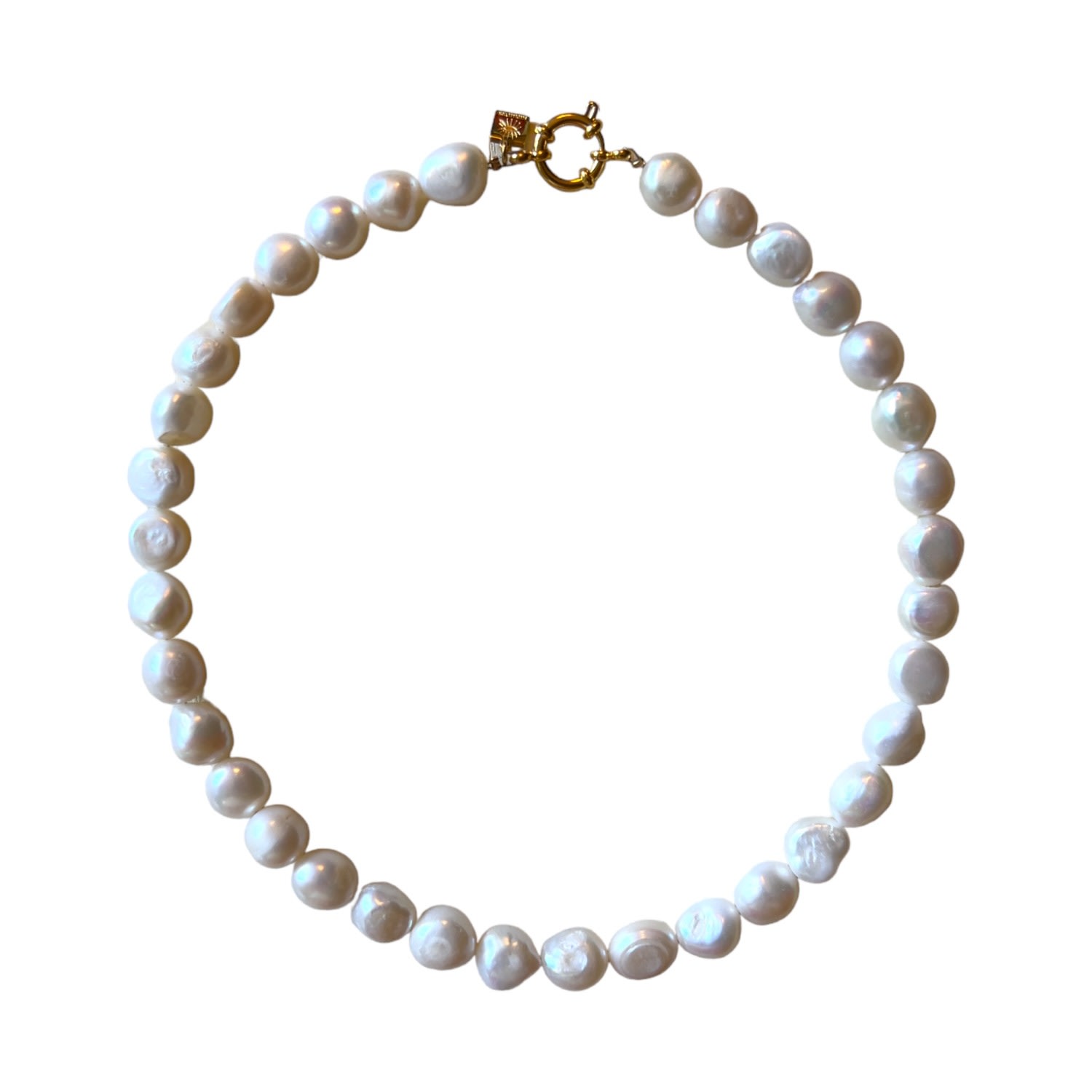 Women’s White La Mer Pearl Necklace Sccollection