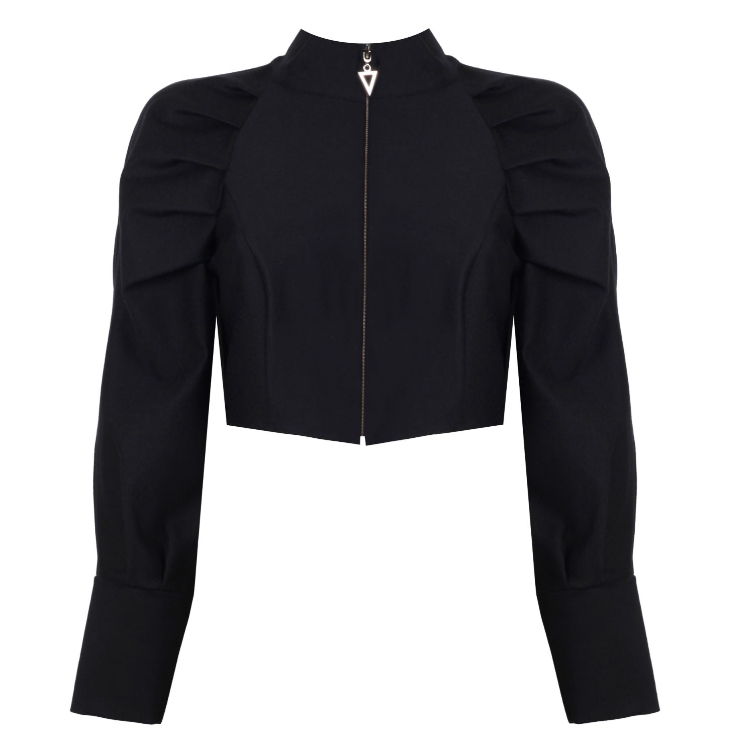 Women’s Black Palm Jacket Small Mirimalist