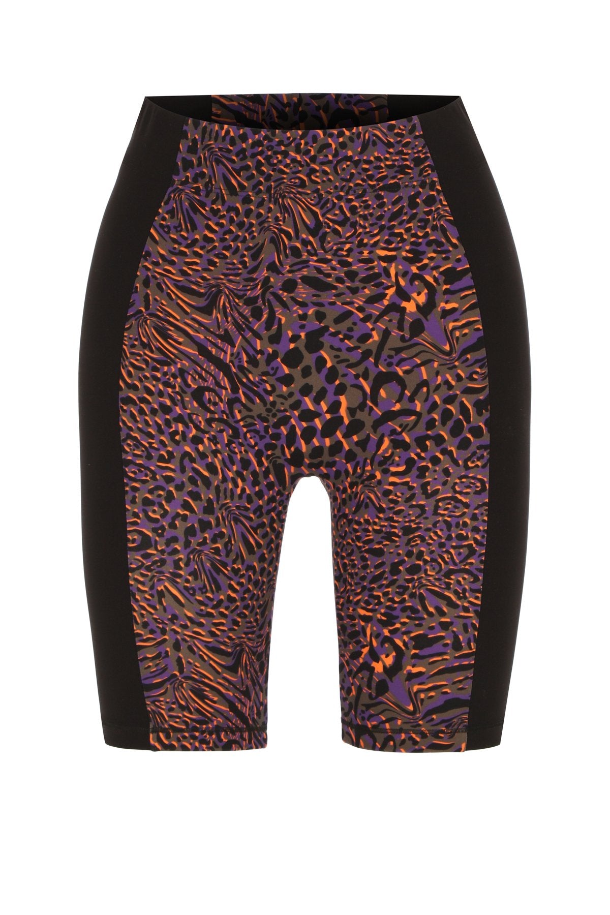 Khéla The Label Women's Contour Biker Leggings Leopard In Black