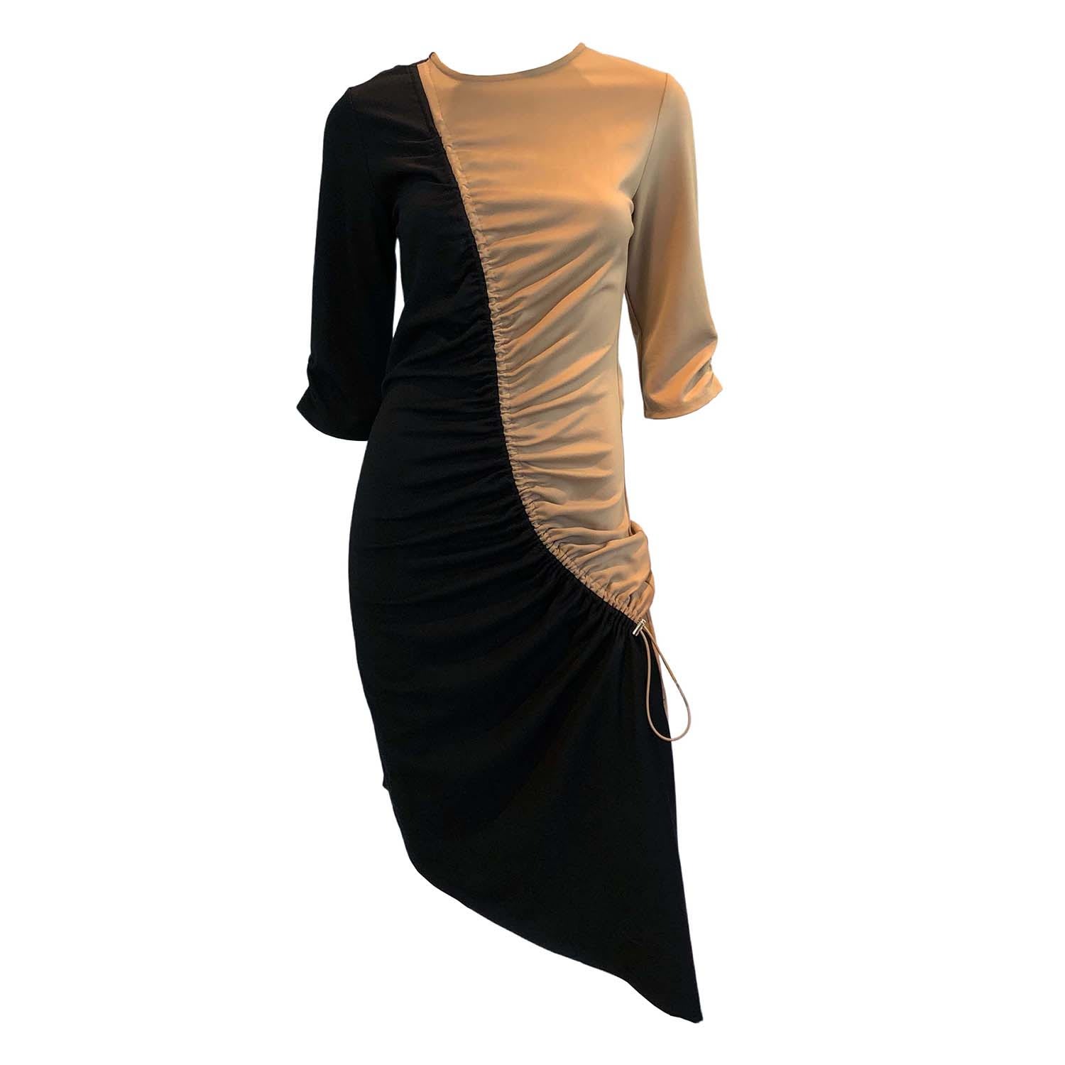 Shop Snider Women's Black / Brown Gallatin Dress In Black/brown