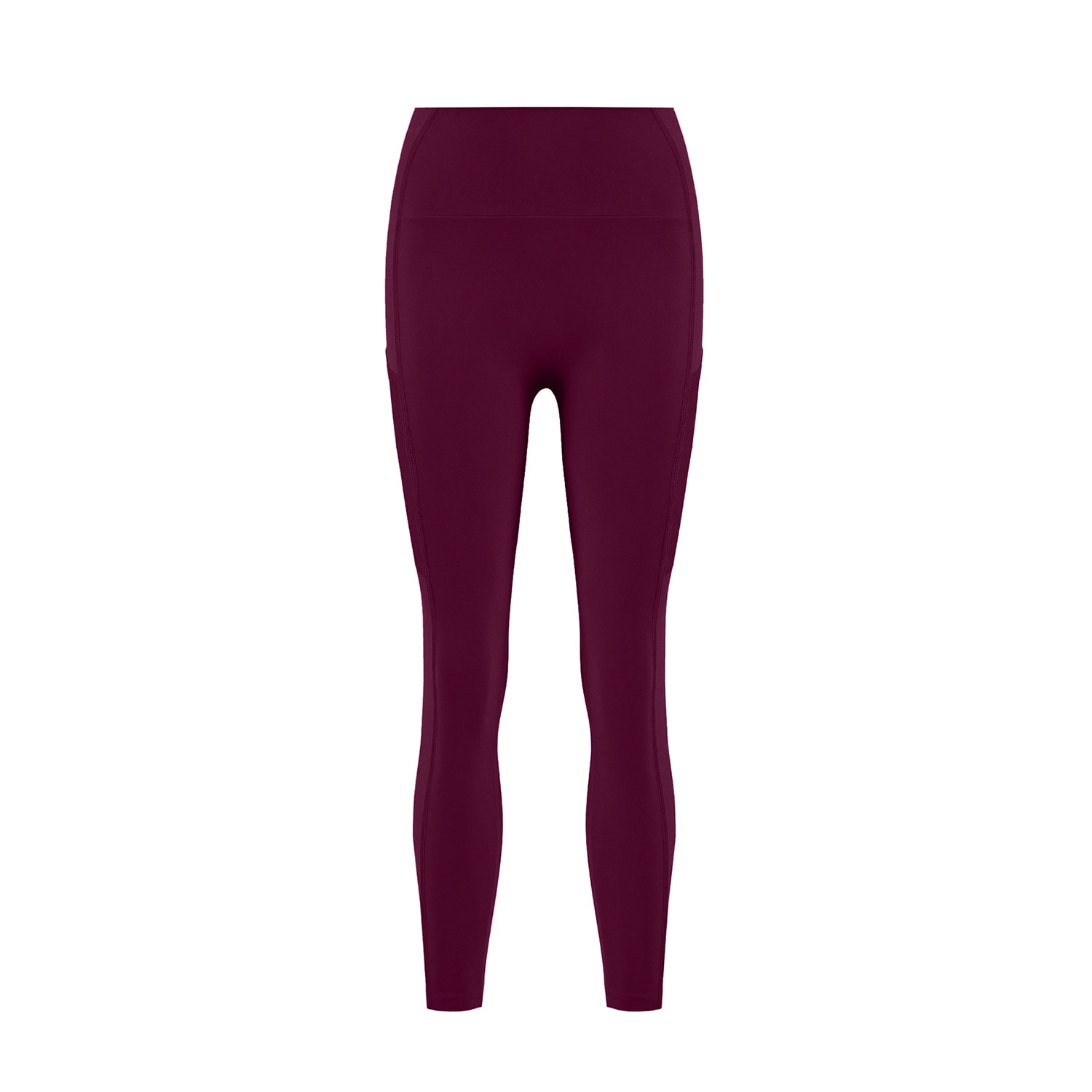 Yes Flâneuse Women's Black / Brown Hope Leggings With Side Mesh Pockets Plum Caspia In Black/brown