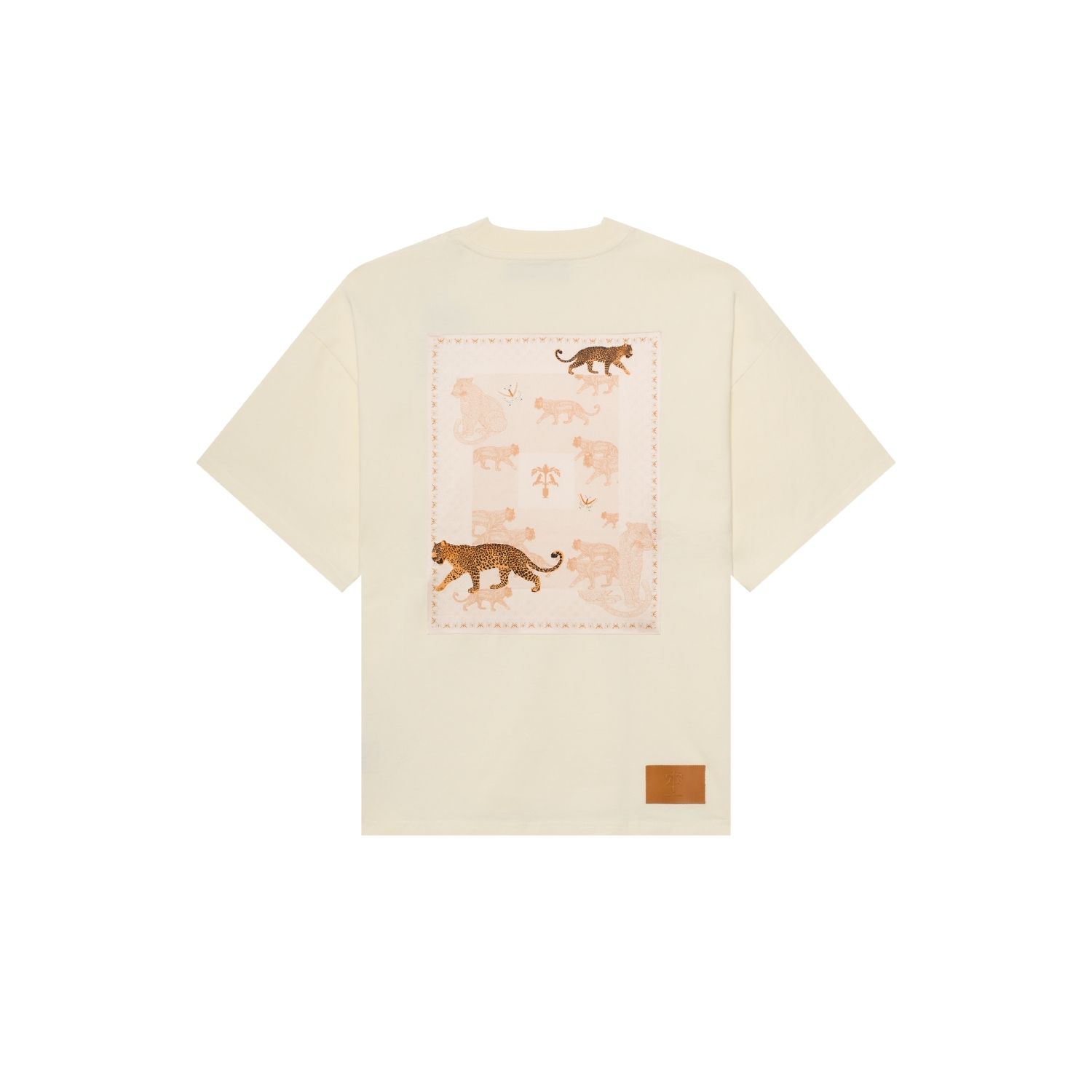 Place Of Elms Men's Neutrals Biscotto T-shirt In White