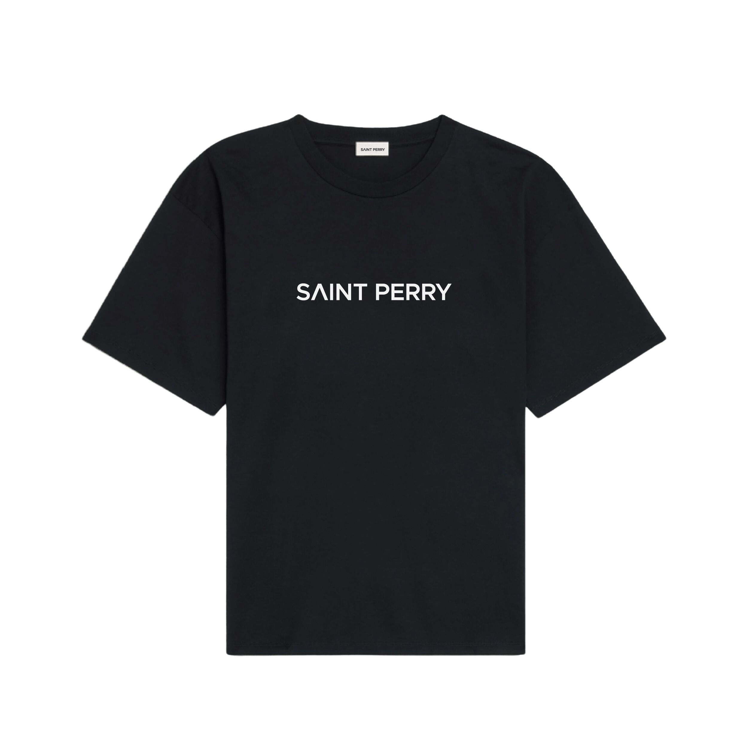 Saint Perry Women's Cotton Crewneck Shirt - Black In Black