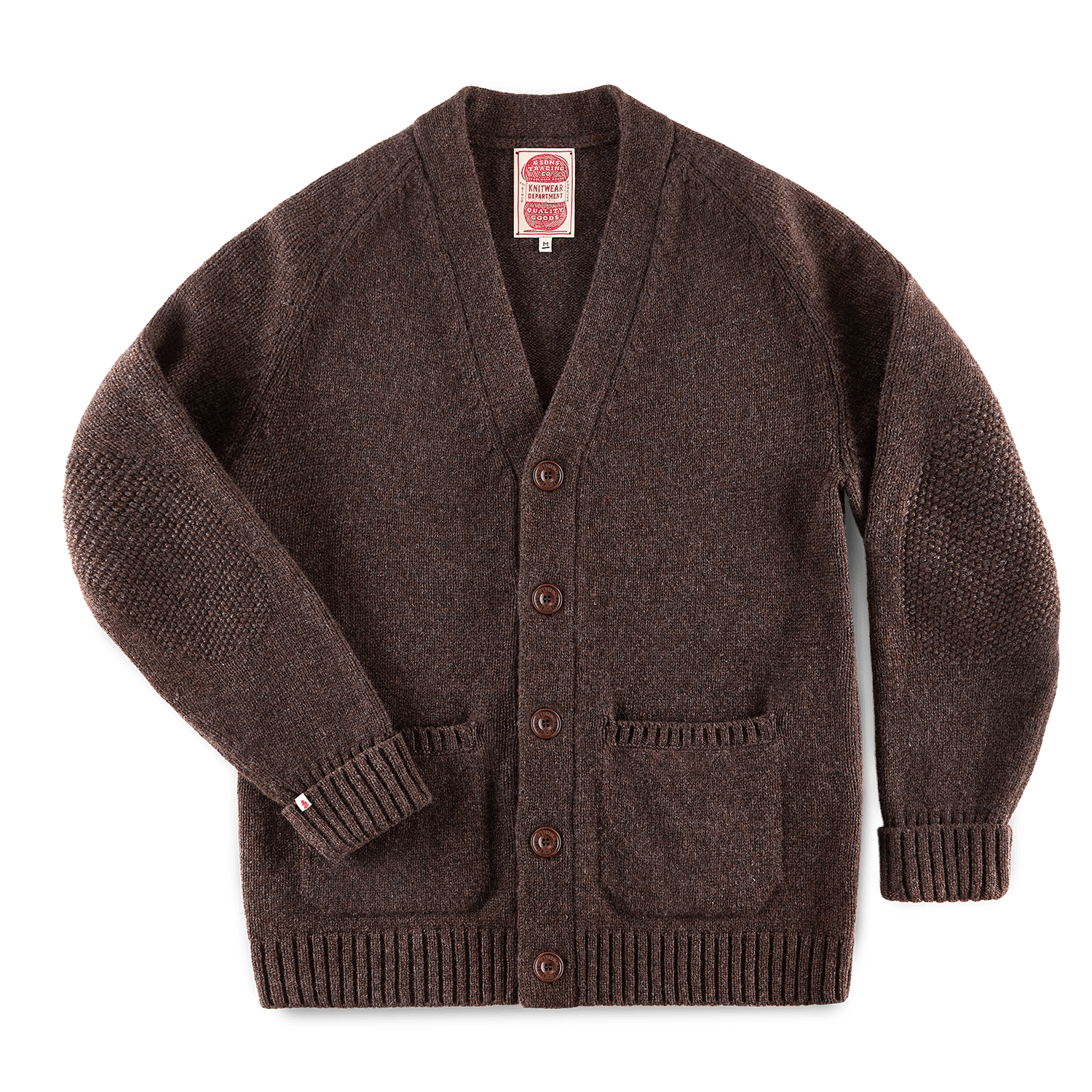 &sons Trading Co Men's Palmer Cardigan Brown In Brown