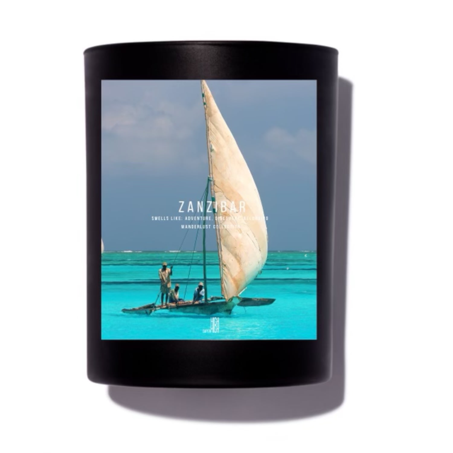 Black Zanzibar Candle Wanderlust Collection Superhigh