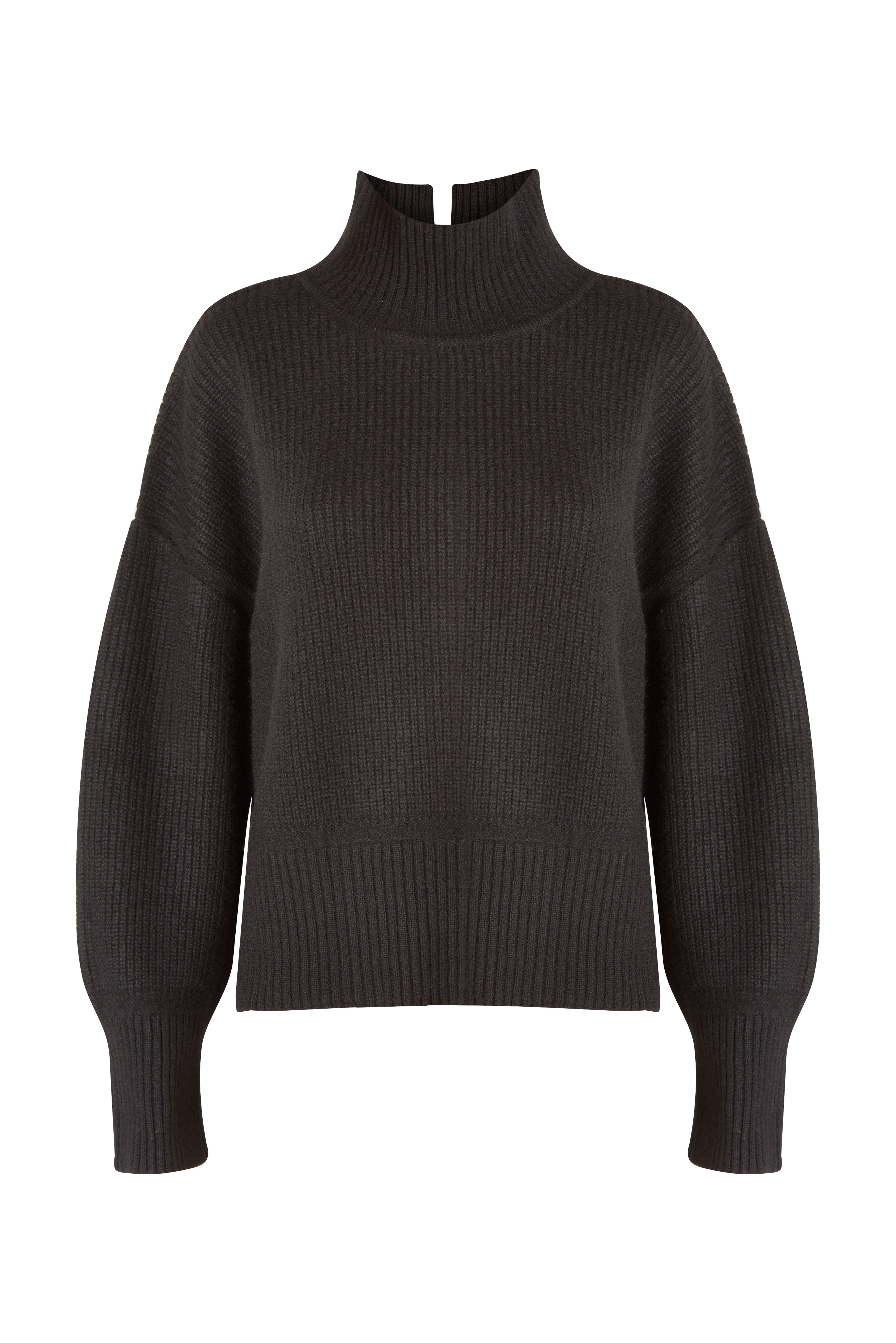 Justlove Women's Cashmere Sweater Stella Black In Black