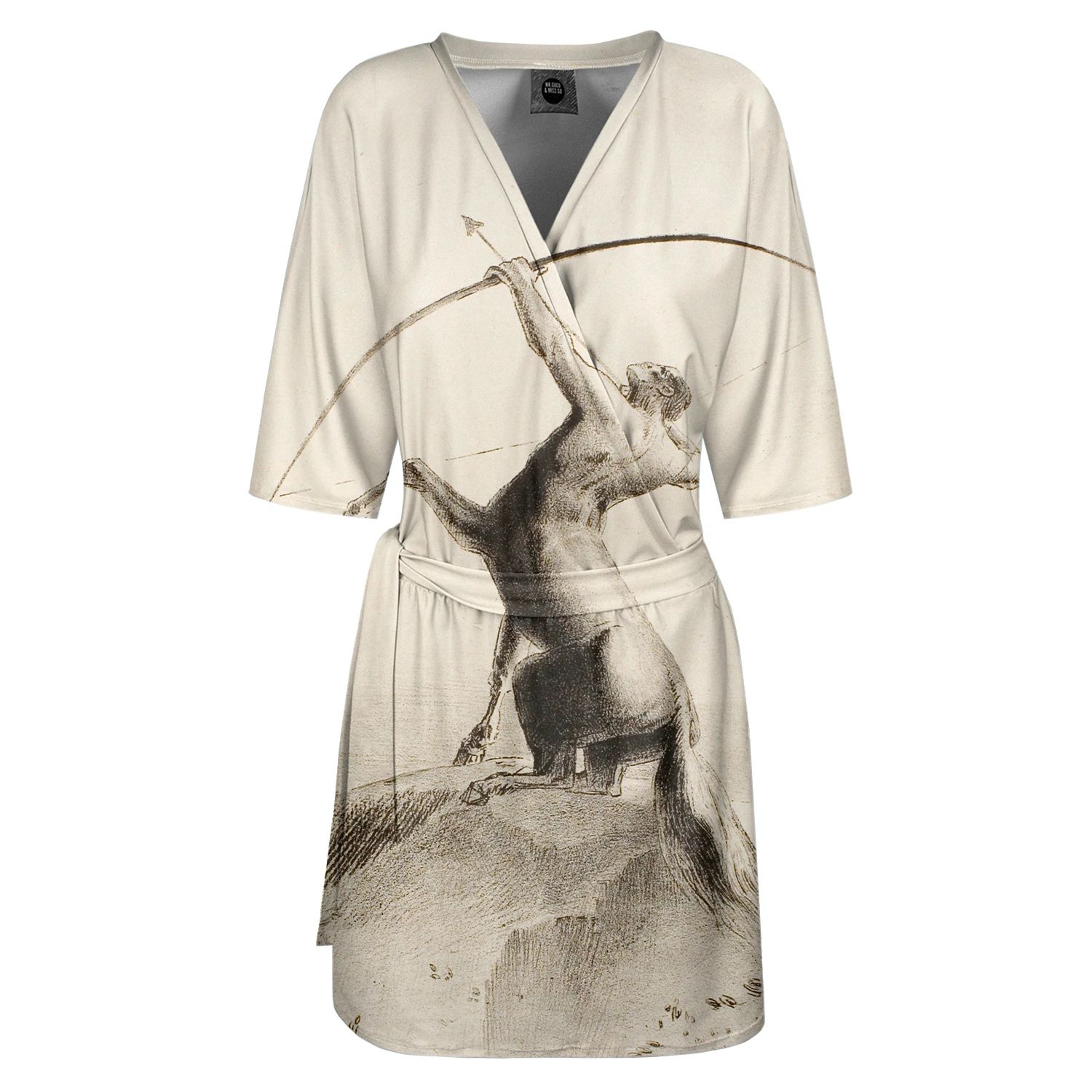 Aloha From Deer Women's Neutrals Centaur Aiming Envelope Dress