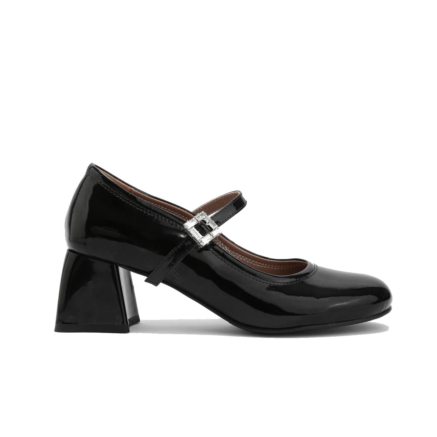 Jenno Black Patent Leather Women's Pump | 5 Uk | Ilvi