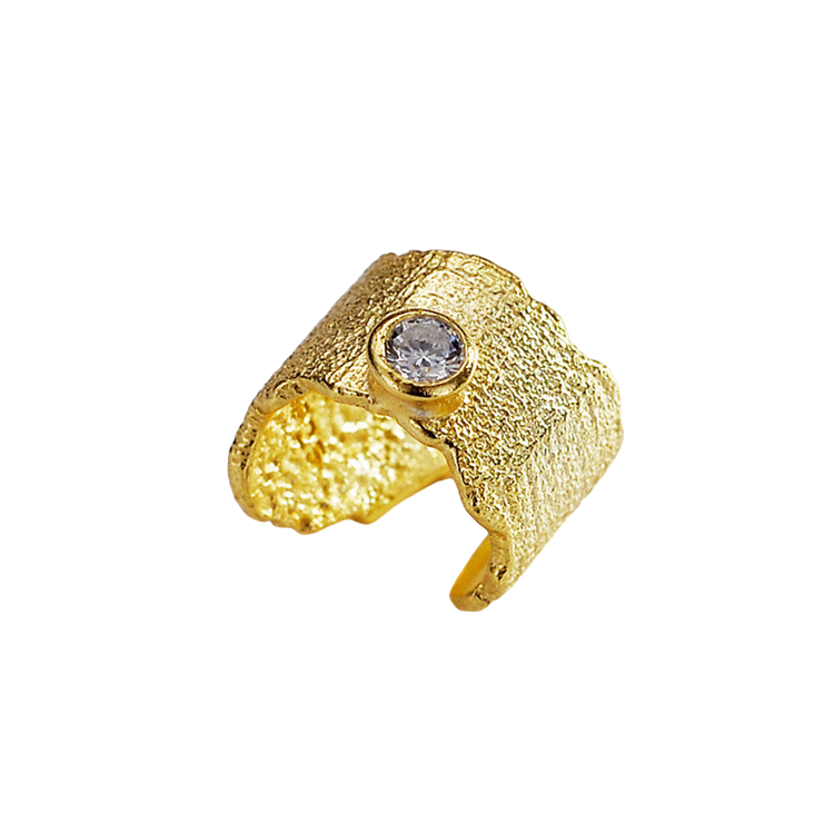 Gold Trip Women's Venus Ear Cuff In Gold In Gold