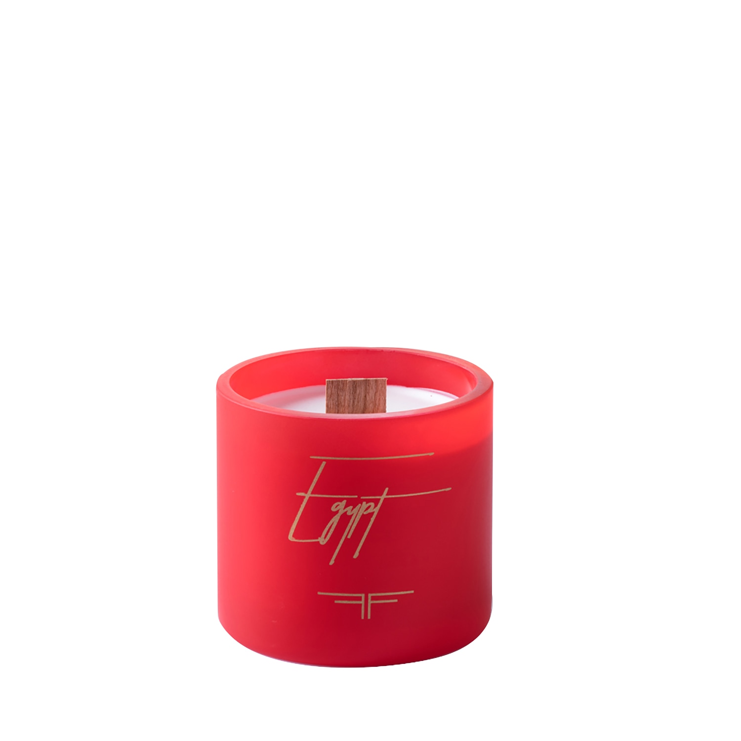 Fiolas Red Egypt Woodwick Candle In Red