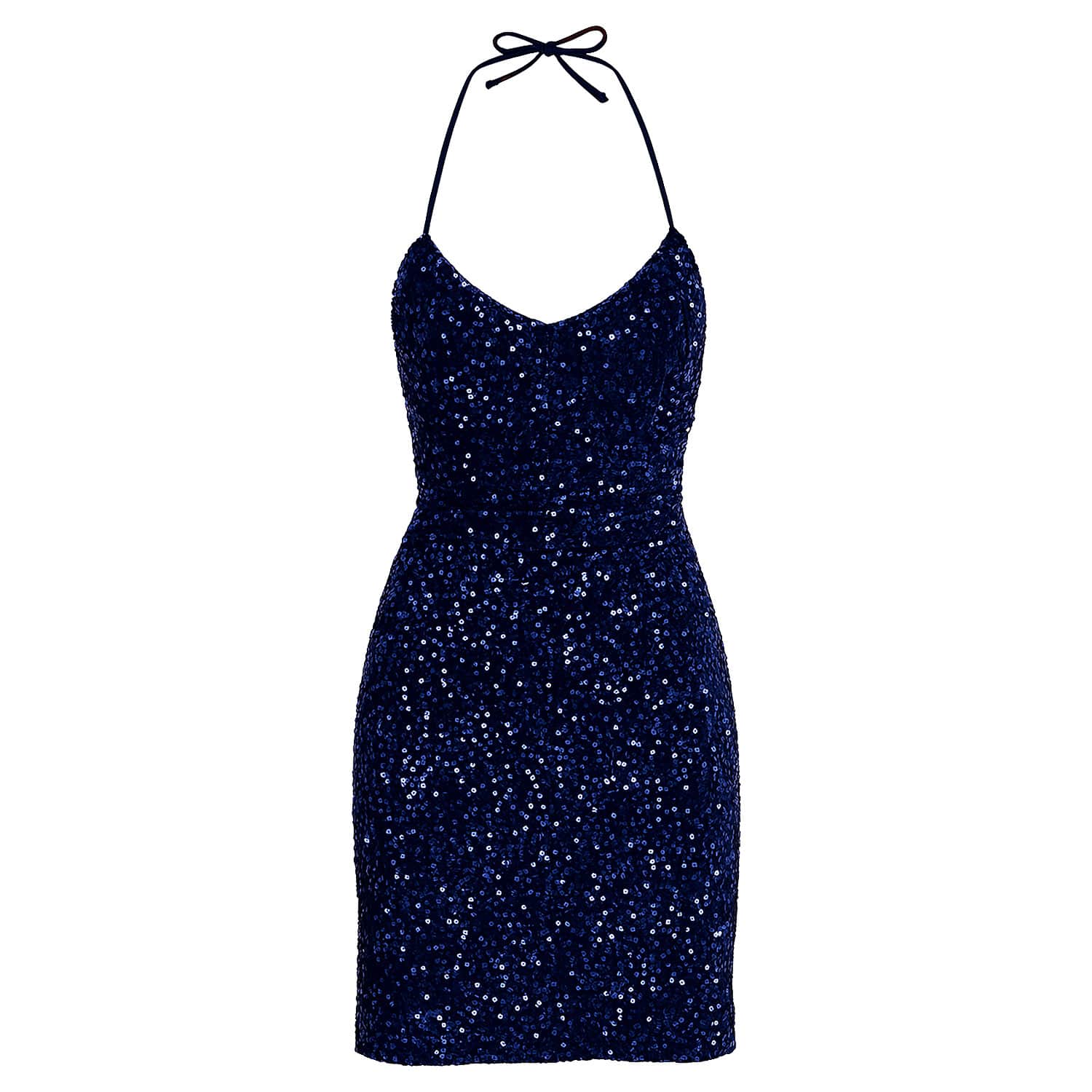 navy blue silk long dress Drape Neck Maxi Satin Dress / Navy – Style Cheat