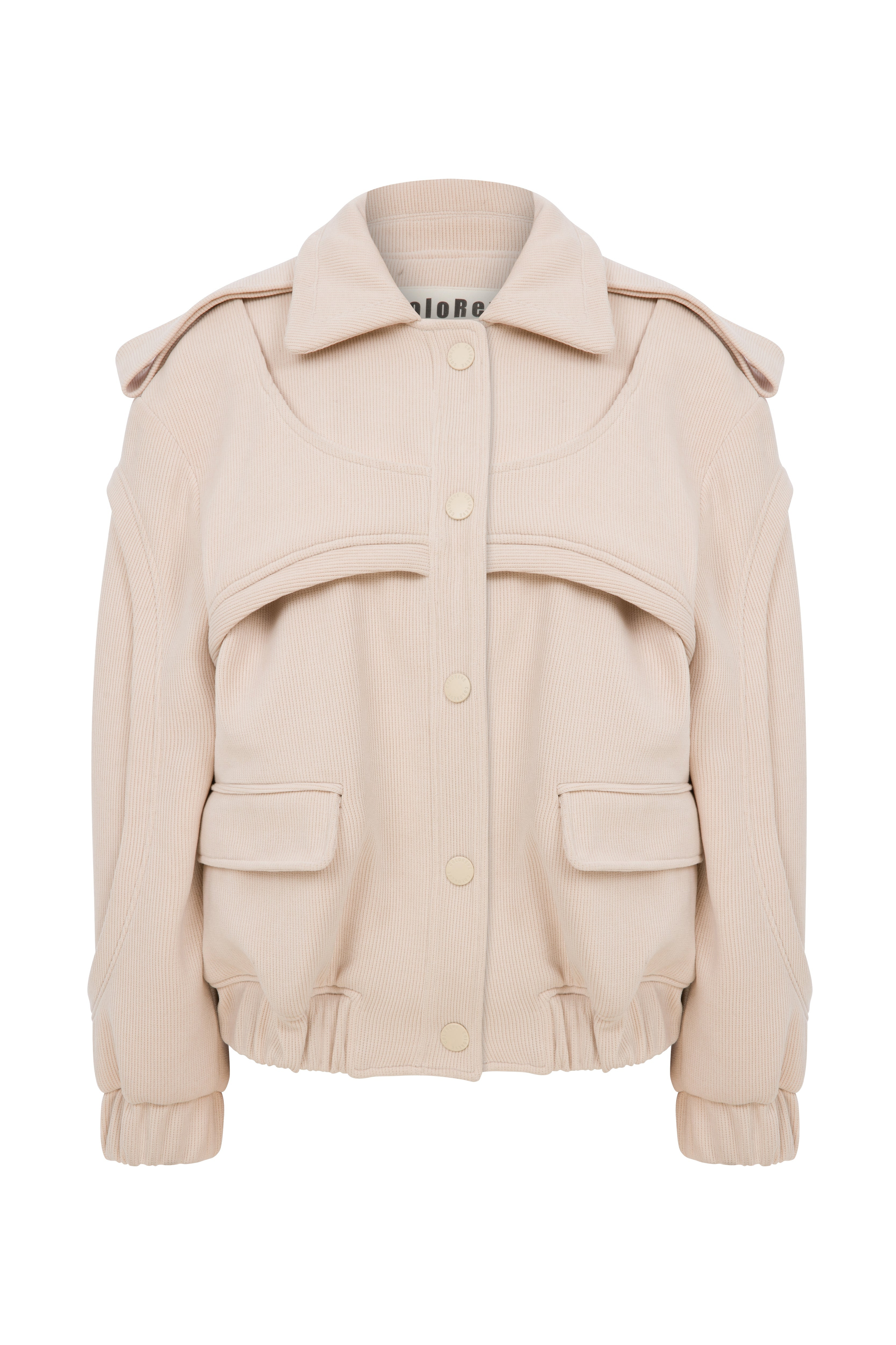 Coloreve Women's Neutrals Soft Cave Biker Jacket