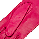 1861 Glove Manufactory Vernazza - Hot Pink Leather Gloves For Woman In Leather