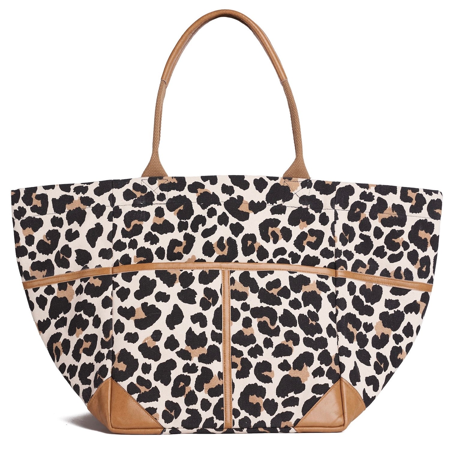 L2r The Label Women's Brown / Black / White Nath Leo Tote Bag In Brown/black/white