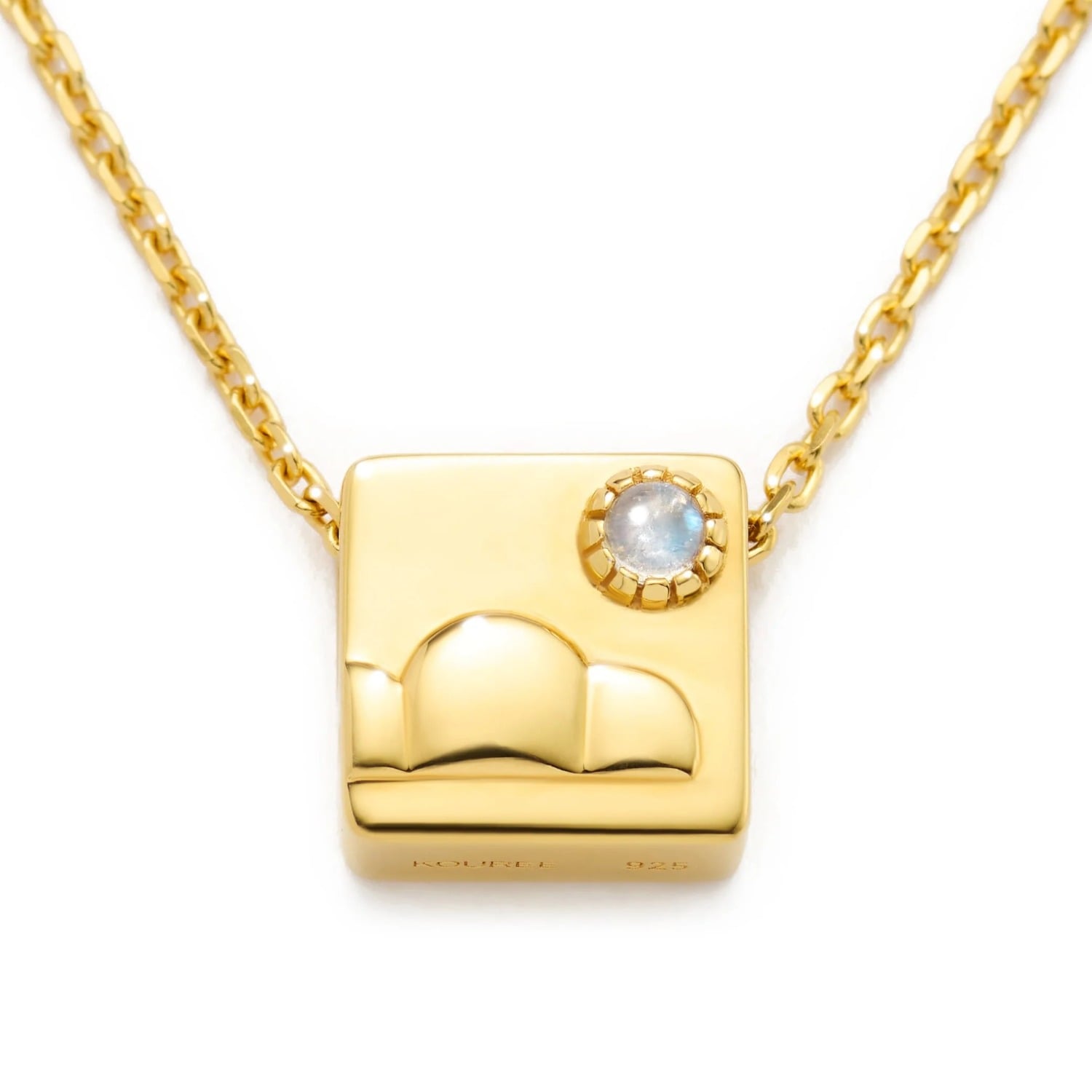 Women&rsquo;s Gold &rsquo;Let It Go&rsquo; Charm Necklace Pendant Charm | Kouree