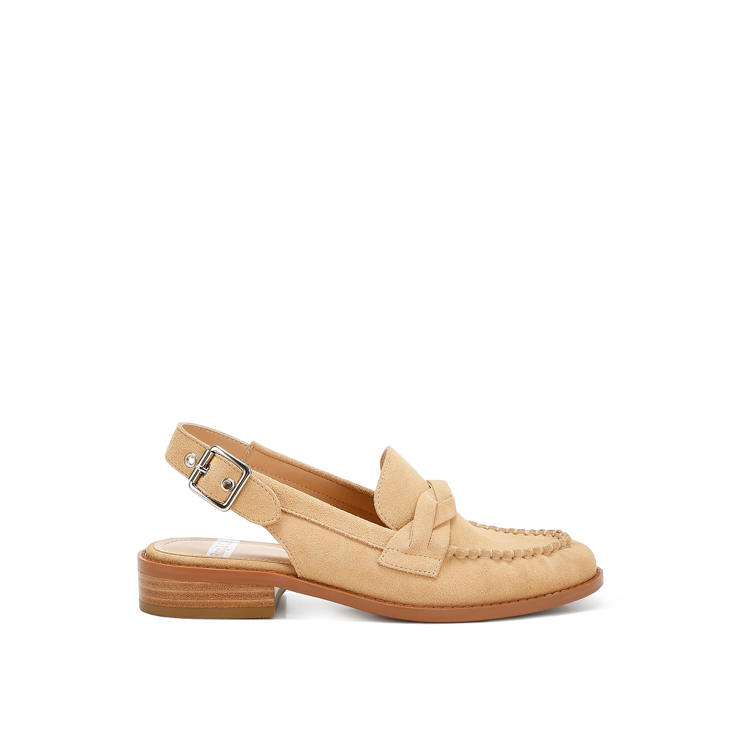 Rag & Co Women's Neutrals Nemykin Woven Strap Slingback Loafers In Beige By  In Neutral