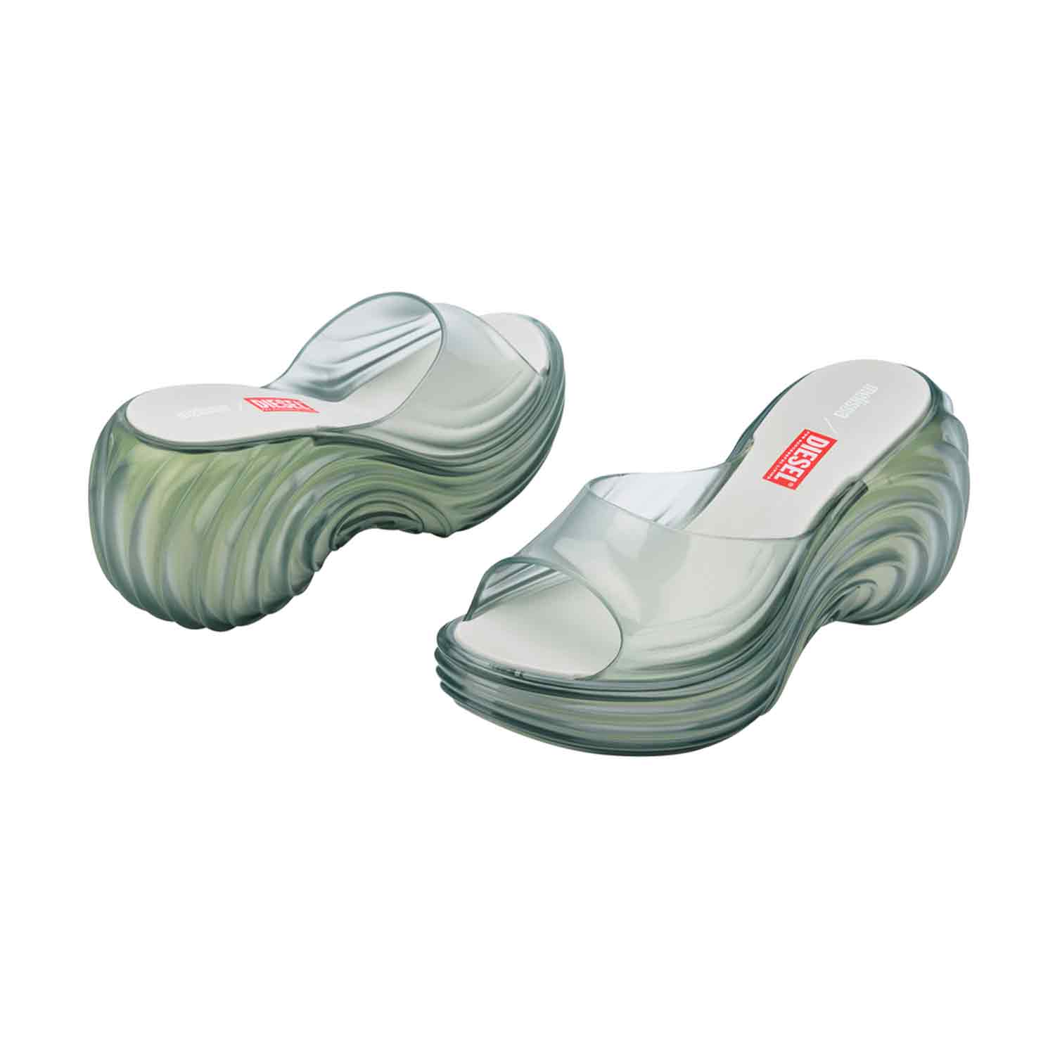 Quantum Platform X Diesel - Transparent Blue | MELISSA | Wolf & Badger