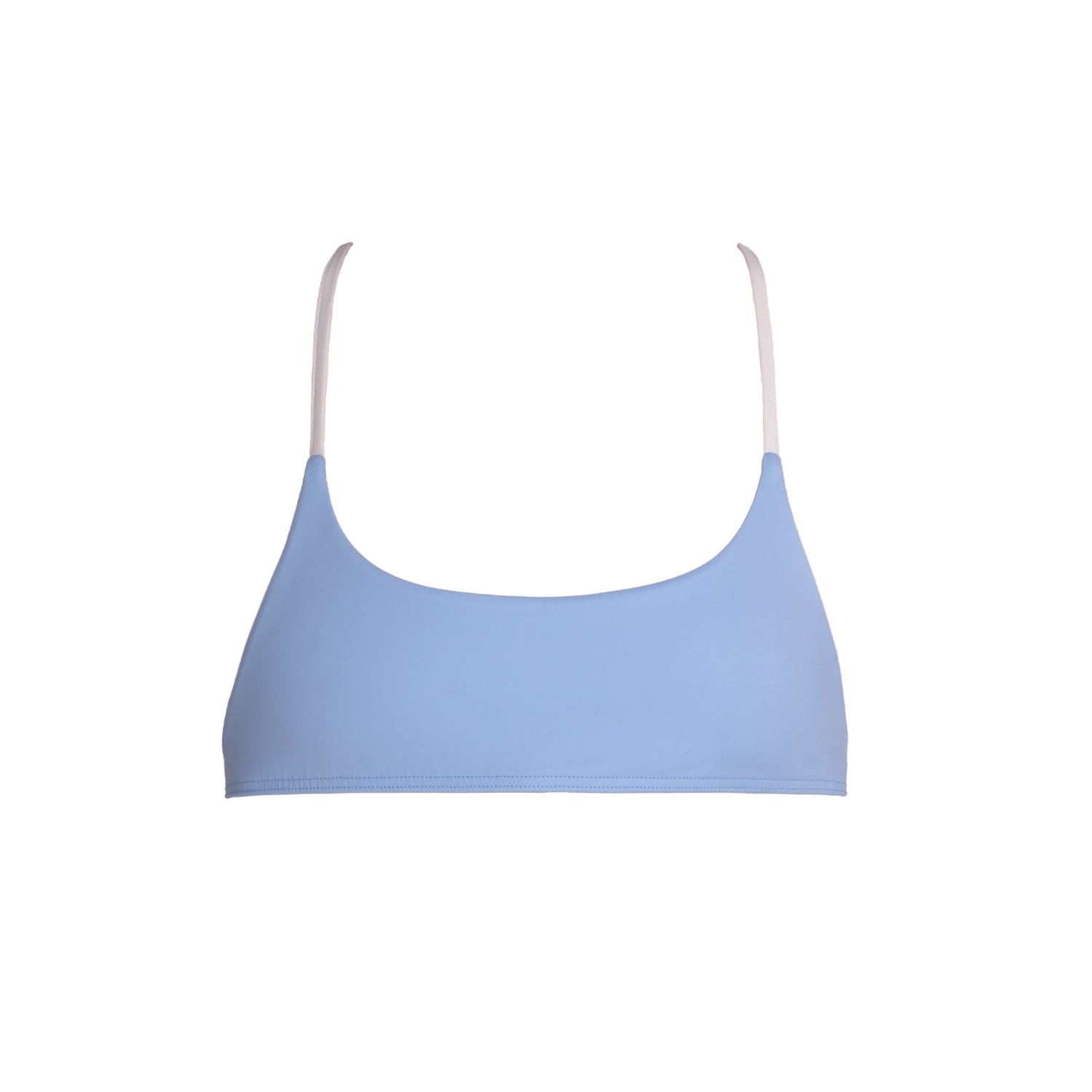 Women’s Ibiza Bikini Top Baby Blue Medium Bodyguard