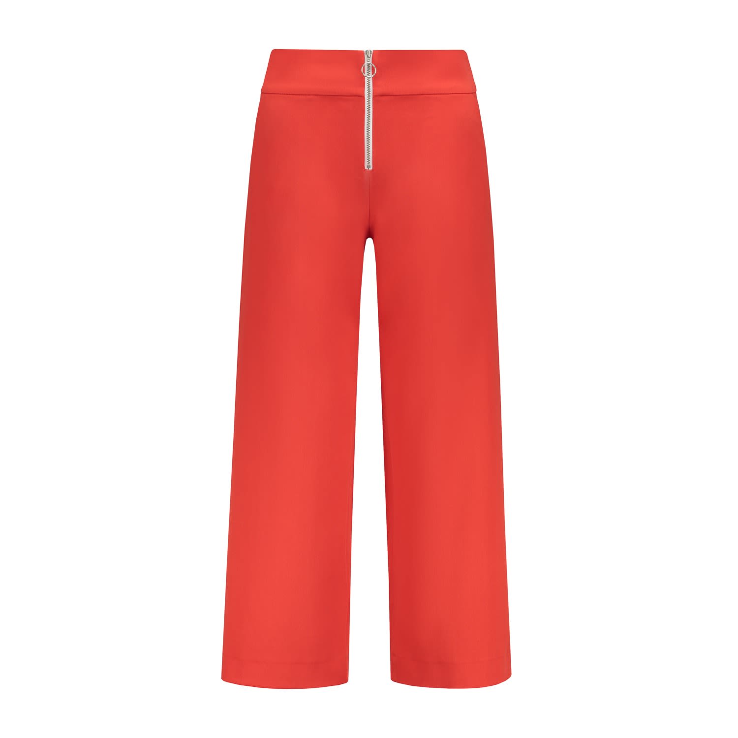 Desire Trousers In Tomato Red Blonde Gone Rogue Wolf Badger