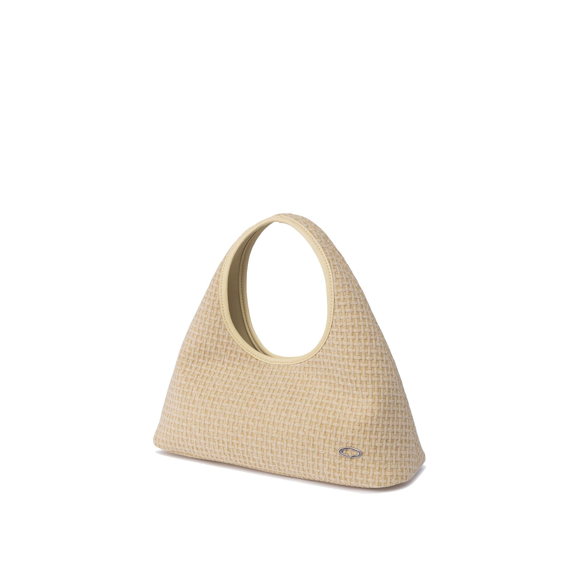 Oryany Brown Waffle Canvas Women's Tote Bag - Cantaloupe In Brown