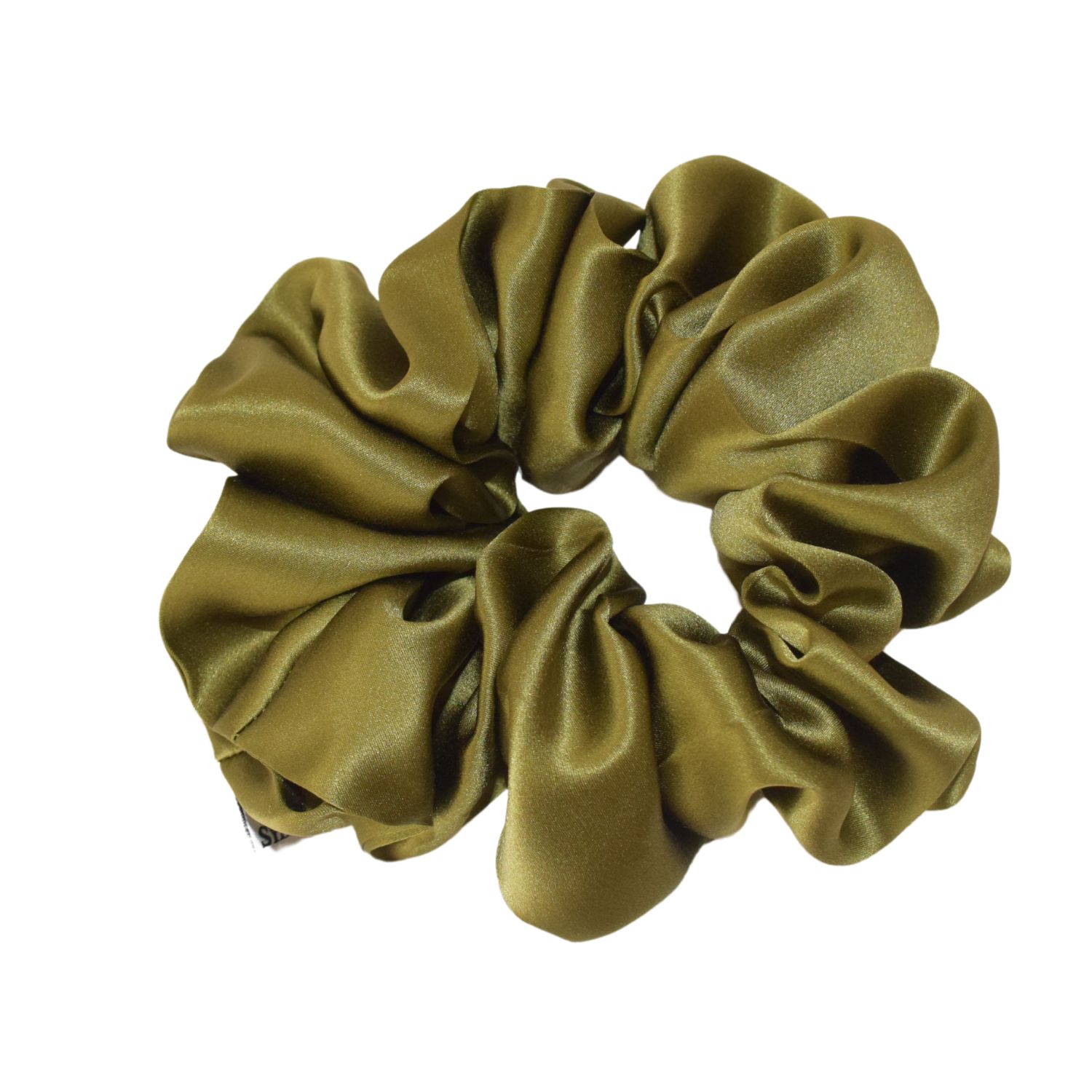 Sylki Women's Maxi Silk Scrunchie - Emerald Green