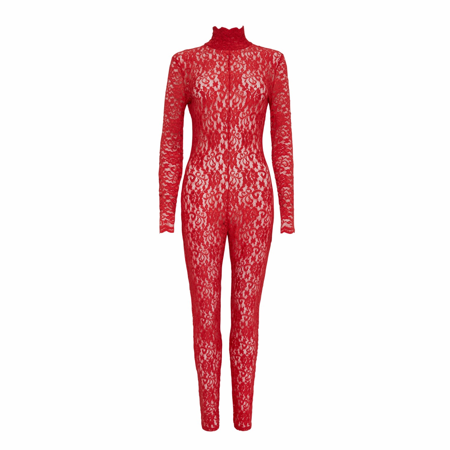 Sarah Regensburger Women's Red Fire Catsuit In Red