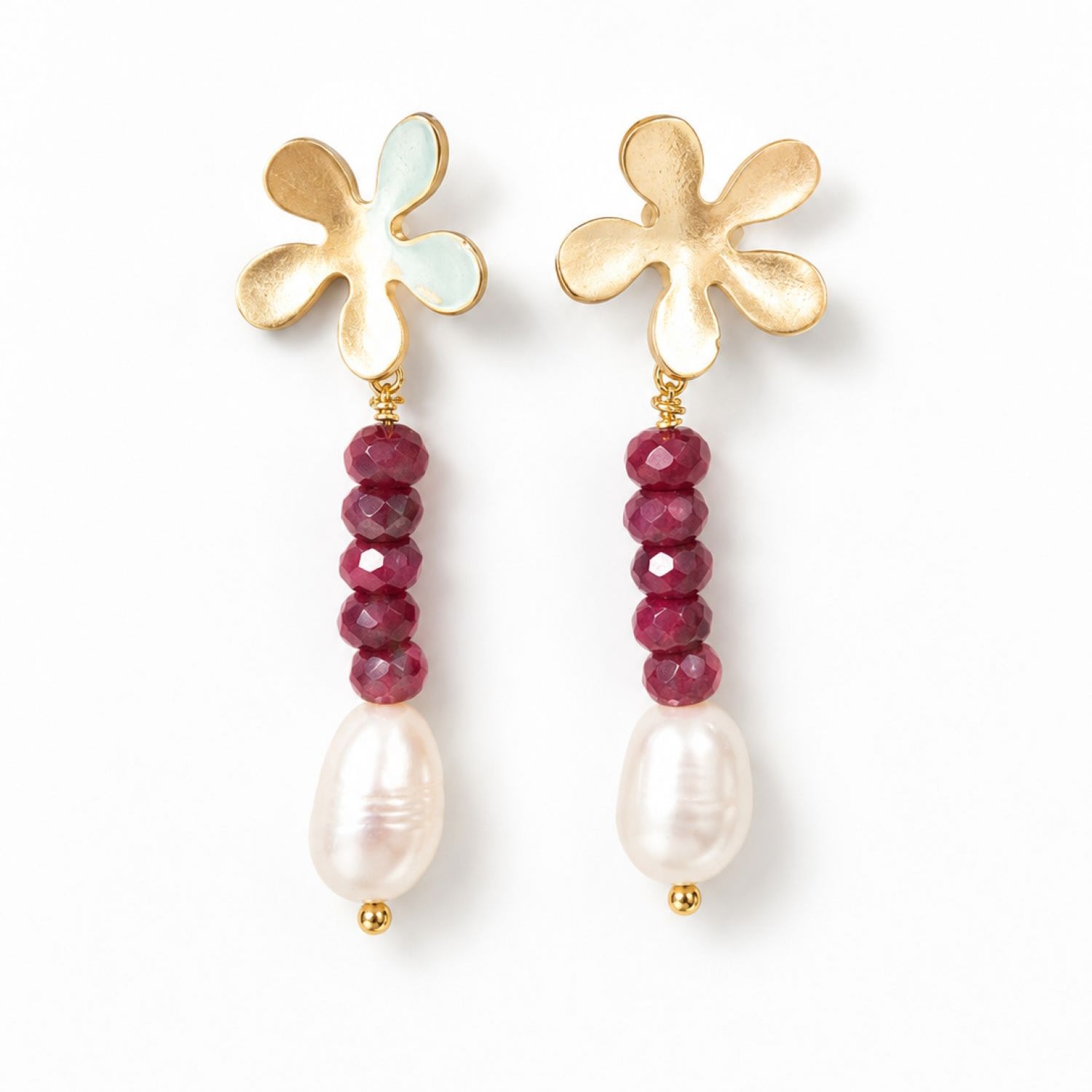 Way To Chic Women's Red Ruby Bloom In Red