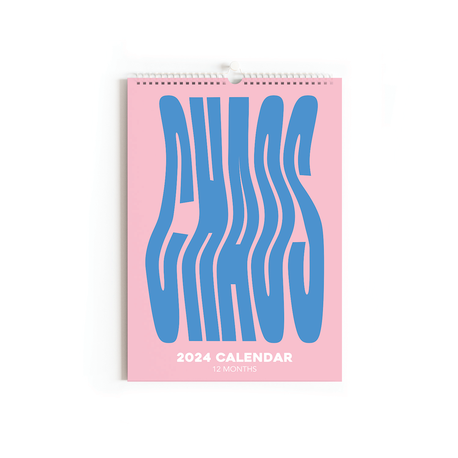 A4 Chaos Calendar In Pink & Blue Sofe Store