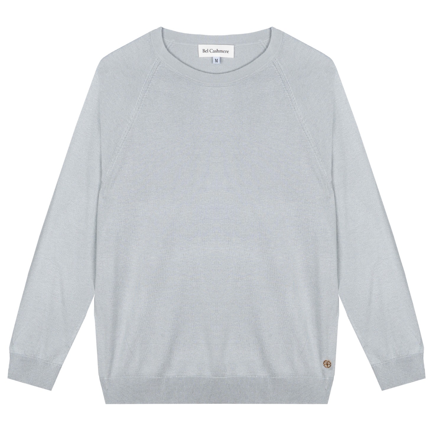 Bel Cashmere Women's Chelsea Cashmere And Silk Grey Pearl In Grey