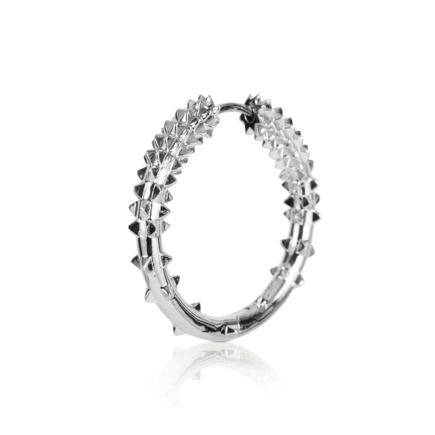 Women's Large Hoop Earrings – Silver | Kasun