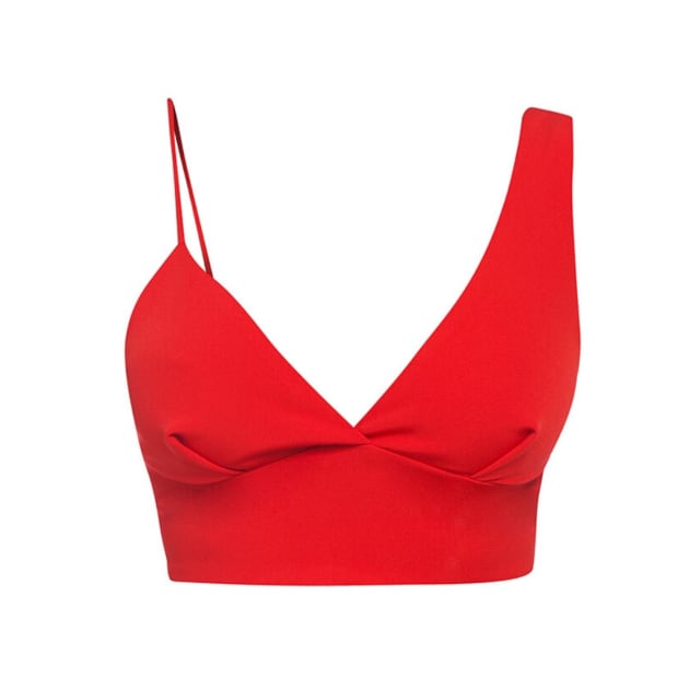 red bra tops