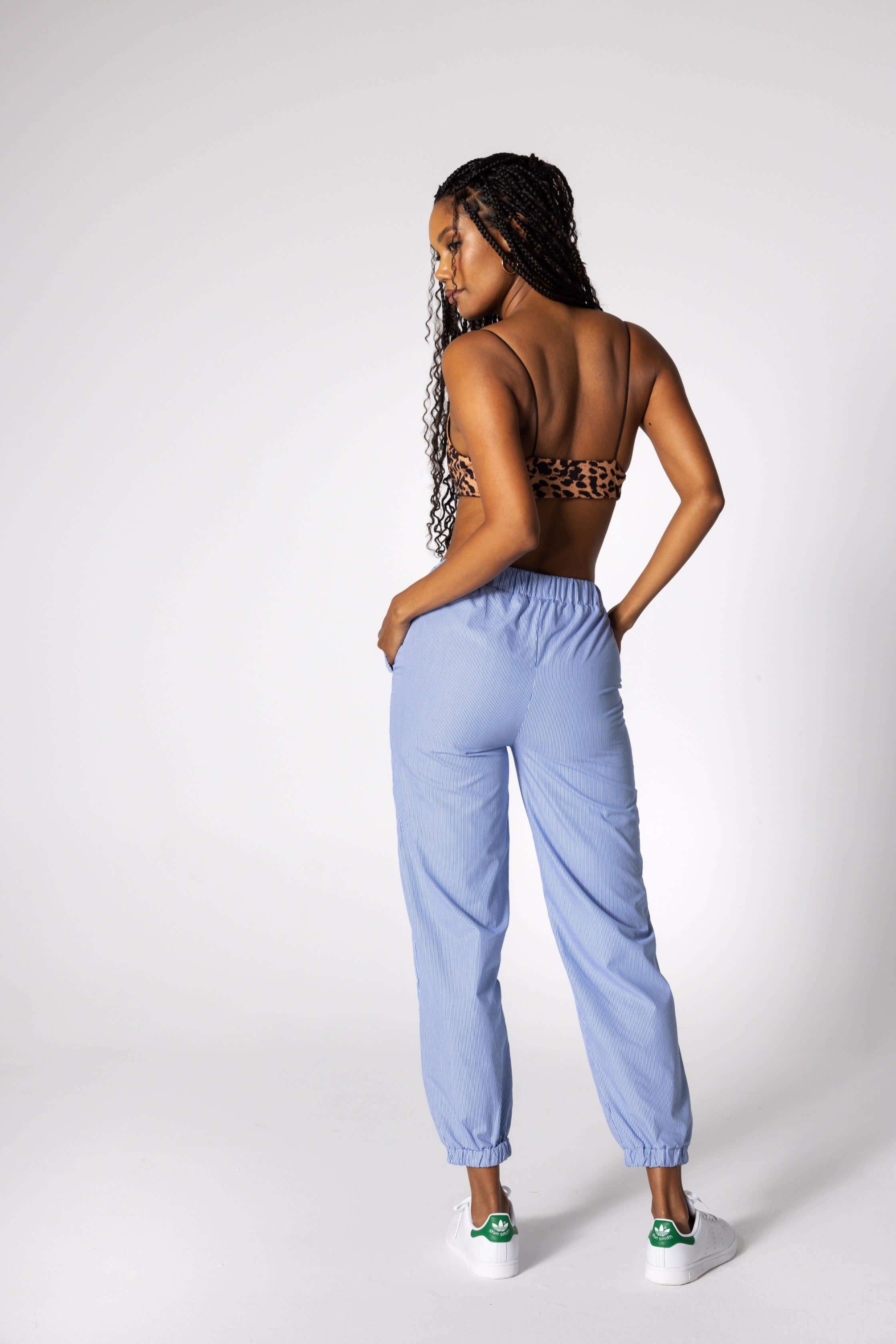 banana-pants-blue-stripped-