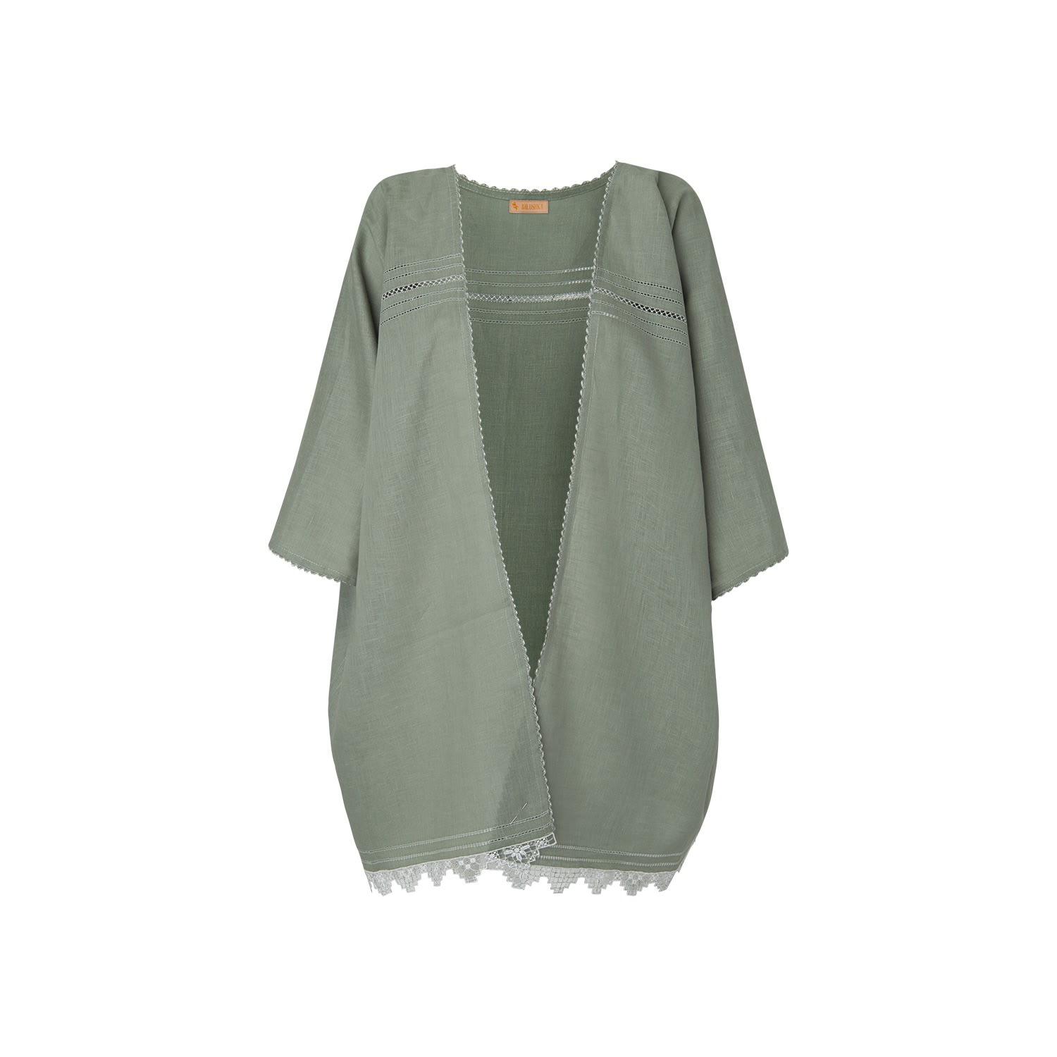 Women’s Yaroslavna Kimono In Jungle Green One Size Balushka