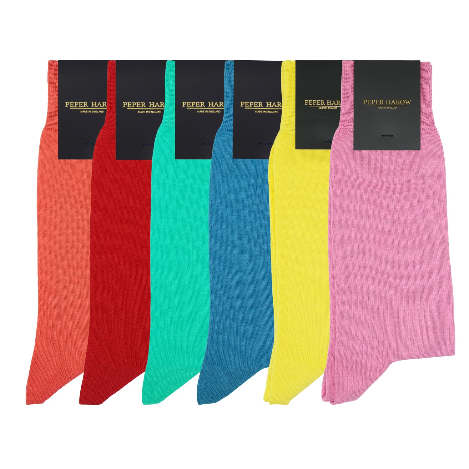 Peper Harow - Made In England Men's Fluorescent Six Pair Set