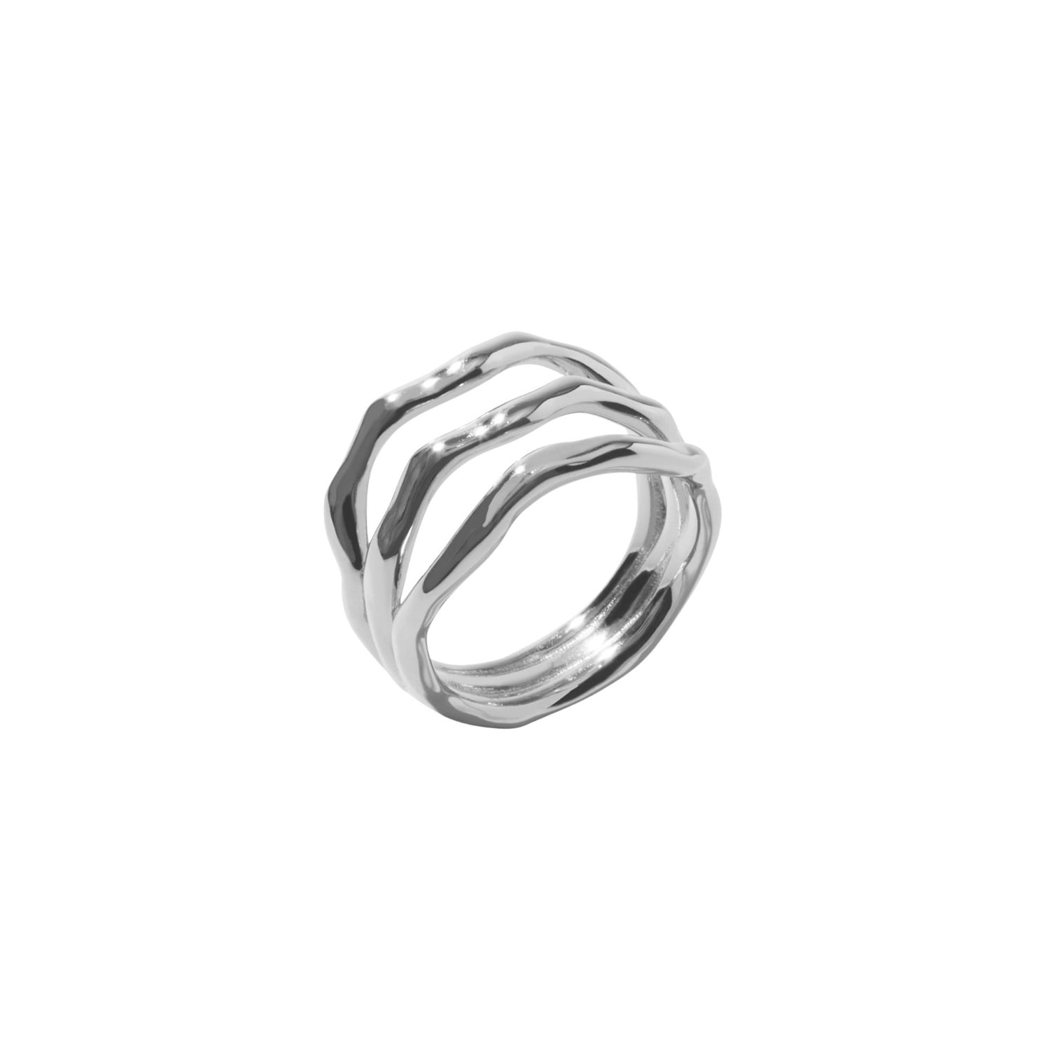 Muru Women's Karma Ring Silver In Silver