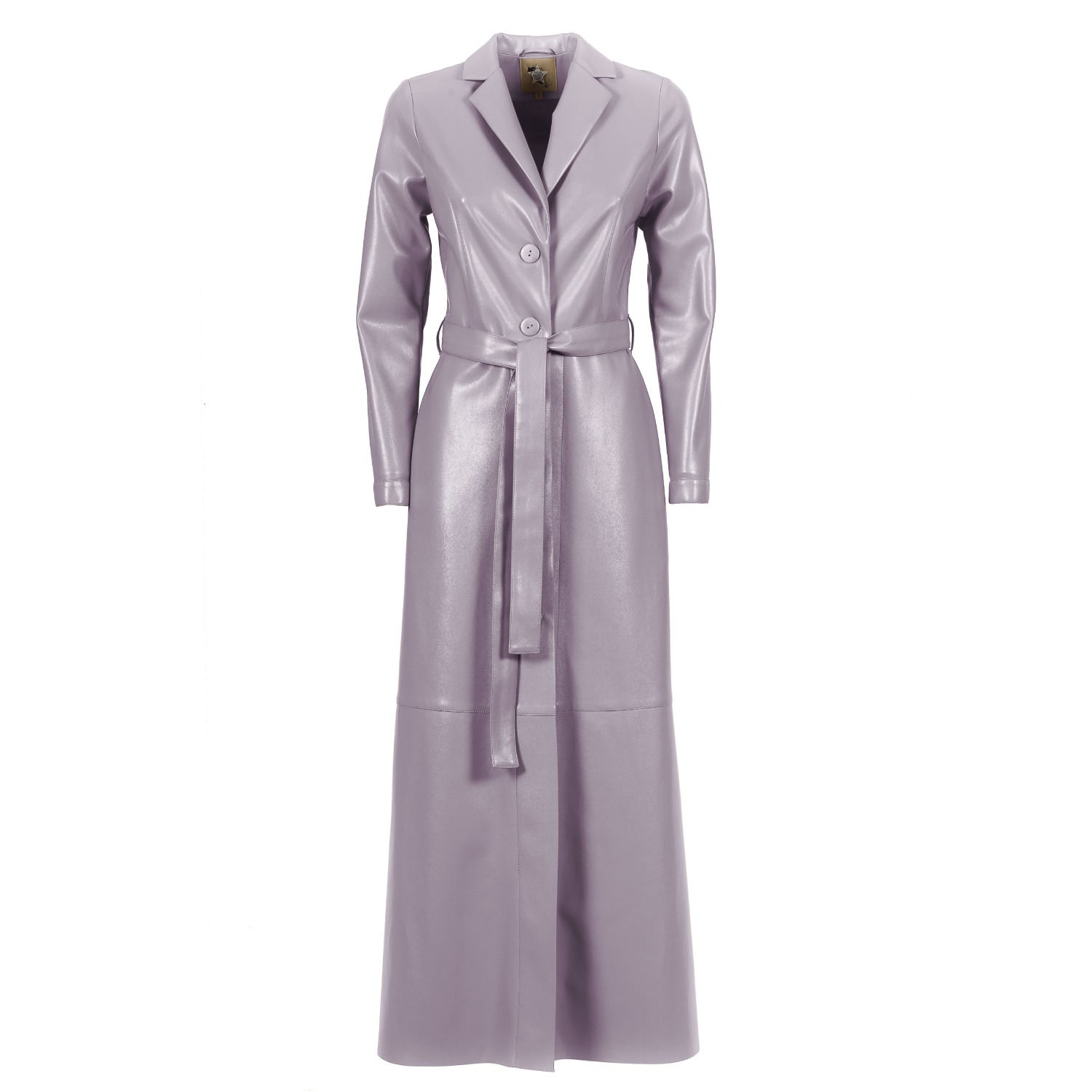 Light purple trench coat sale