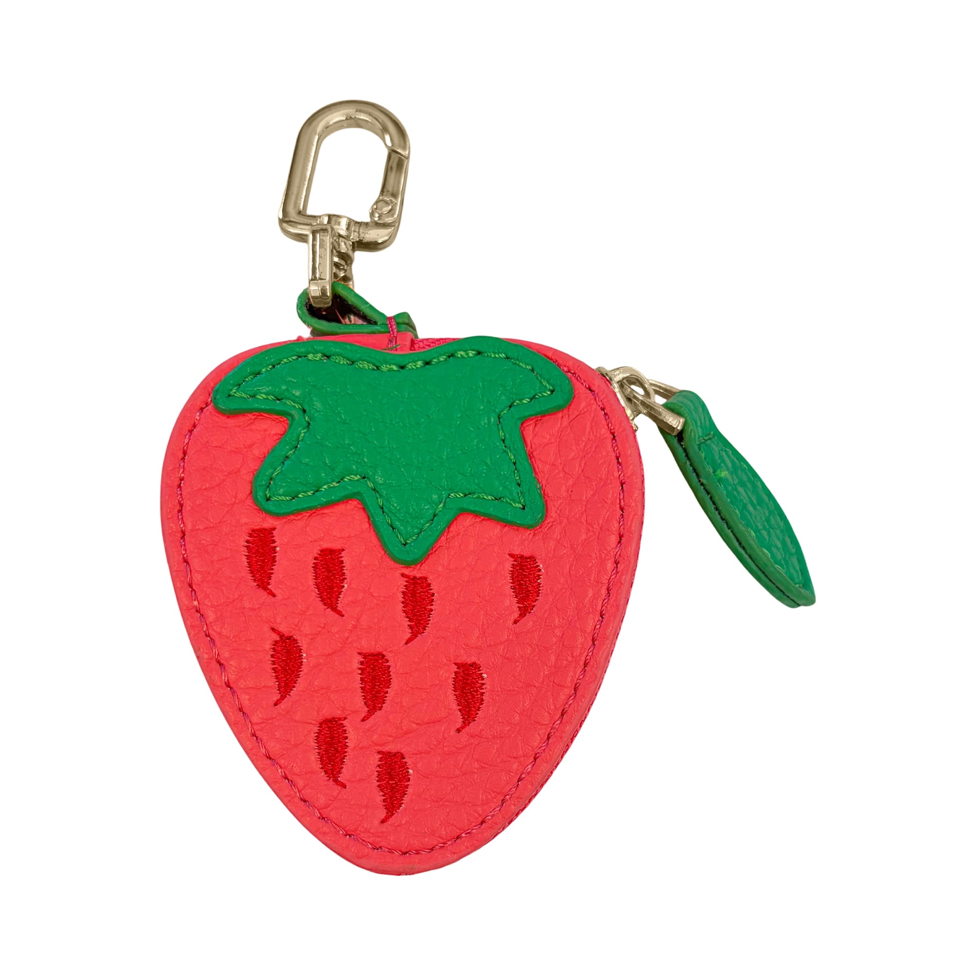 Women's Red Strawberry Bag Charm | One Size | Lilly Loves