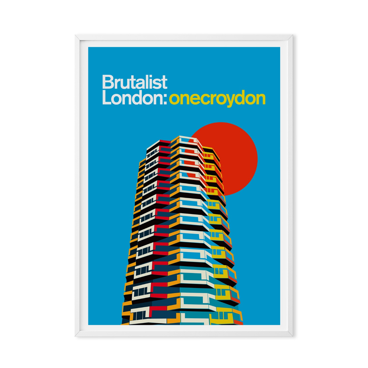Eye For London Prints One Croydon Art Print