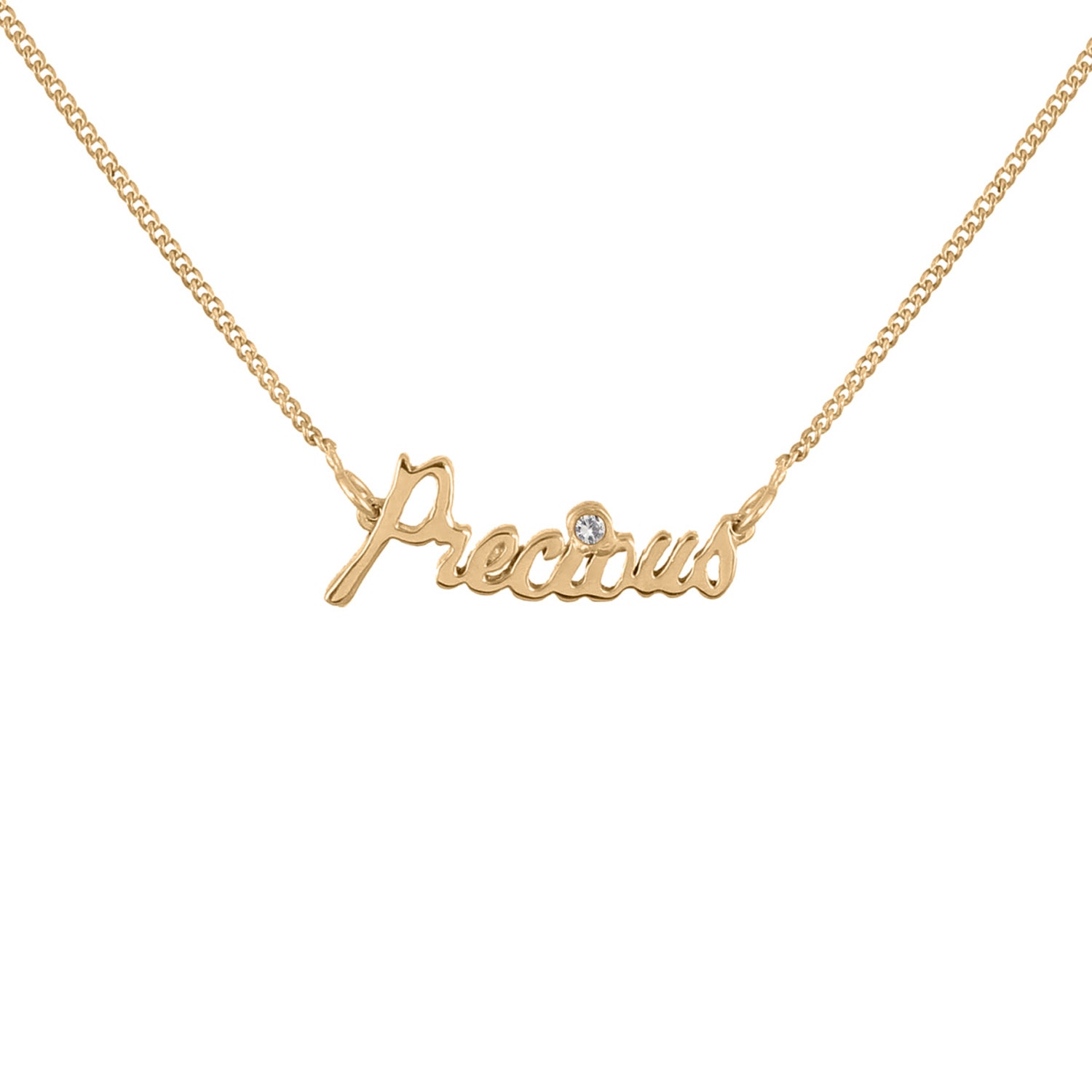 Women’s Precious Necklace Diamond & Gold Lee Renee