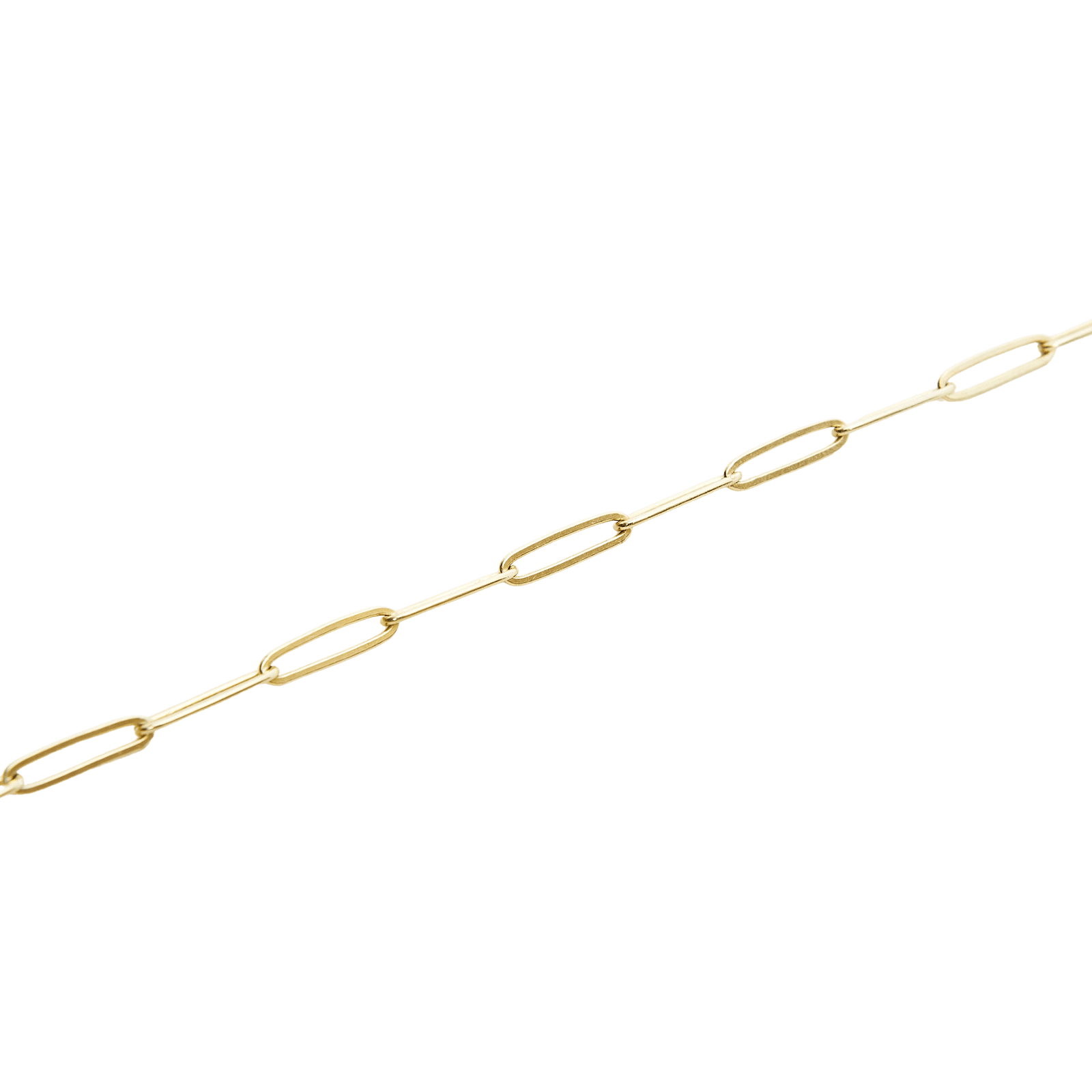 Spero London Women's Sterling Silver Large Rectangular Chain Necklace - Gold
