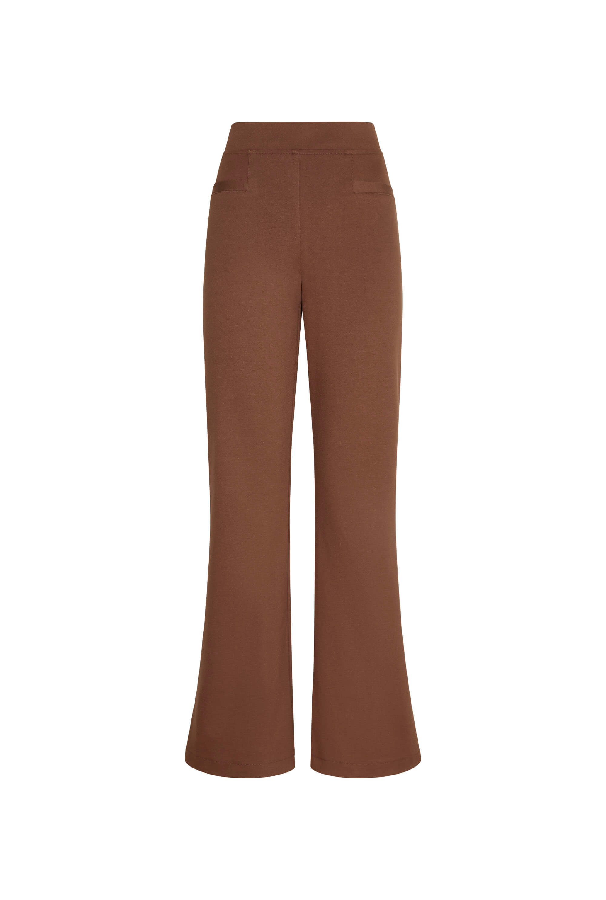 James Lakeland Women's Brown Mocha Bootleg Trousers In Brown