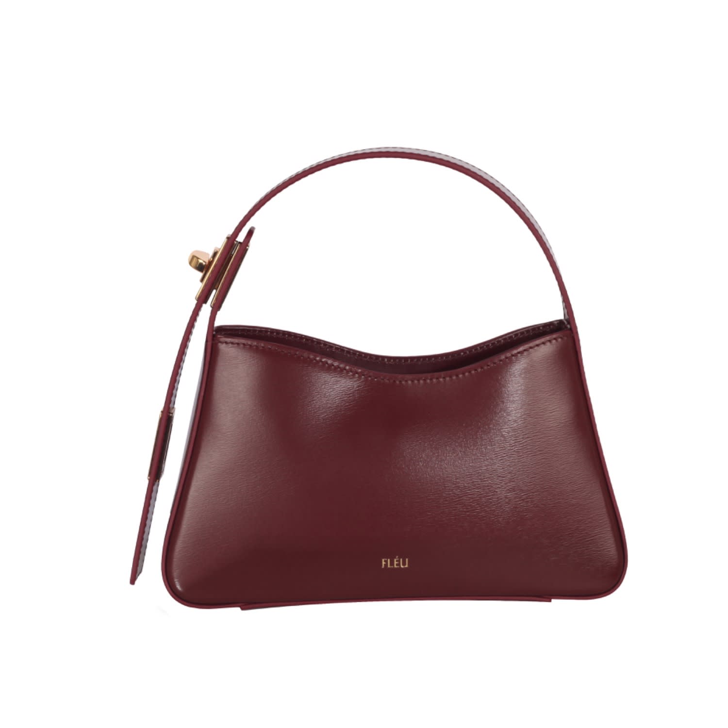 Fleu Women's Pink / Purple Pont Fléu  Bordeaux Handle Bag