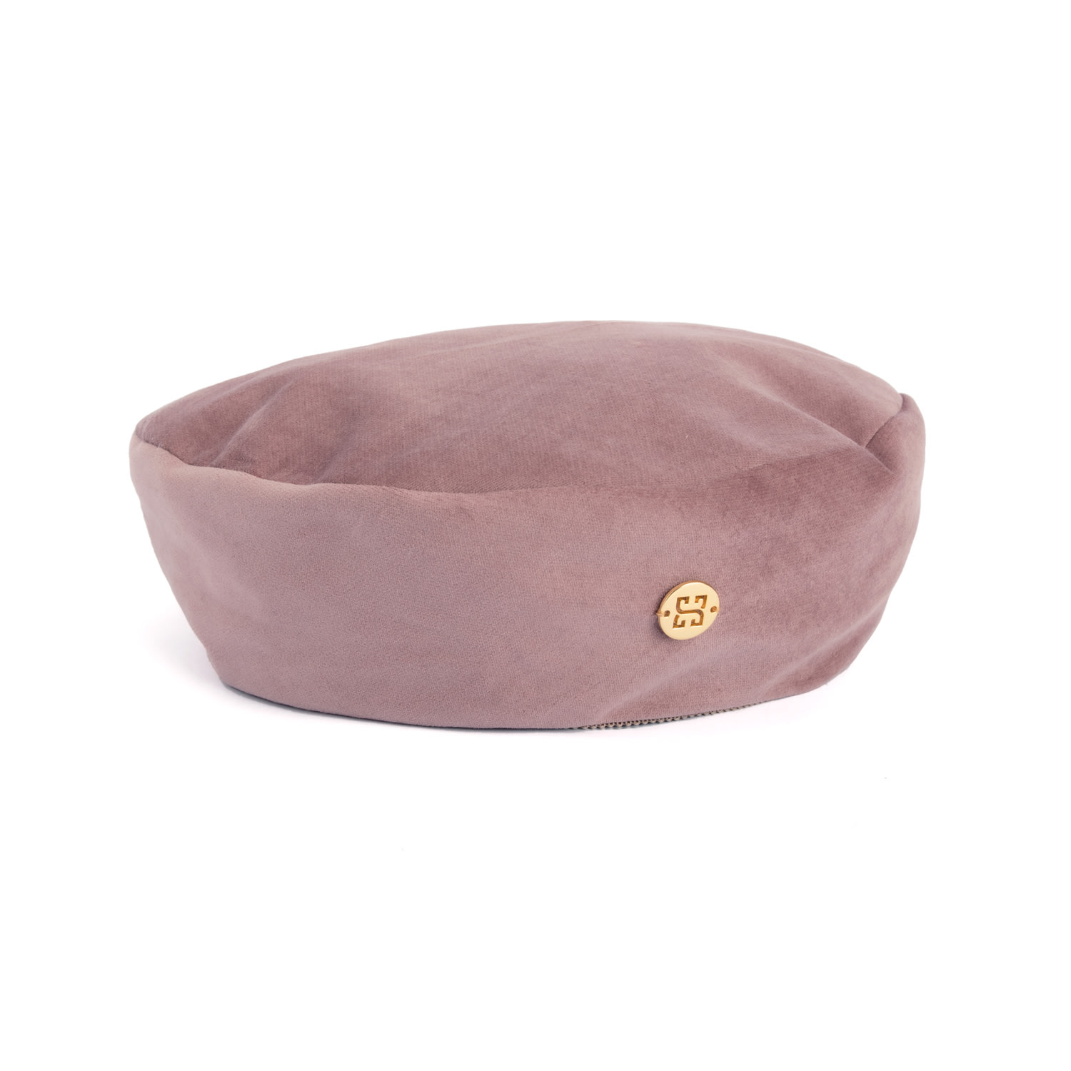 Women's Audrey - Dusty Pink Velvet Beret Hat | Large | Sibi Hats