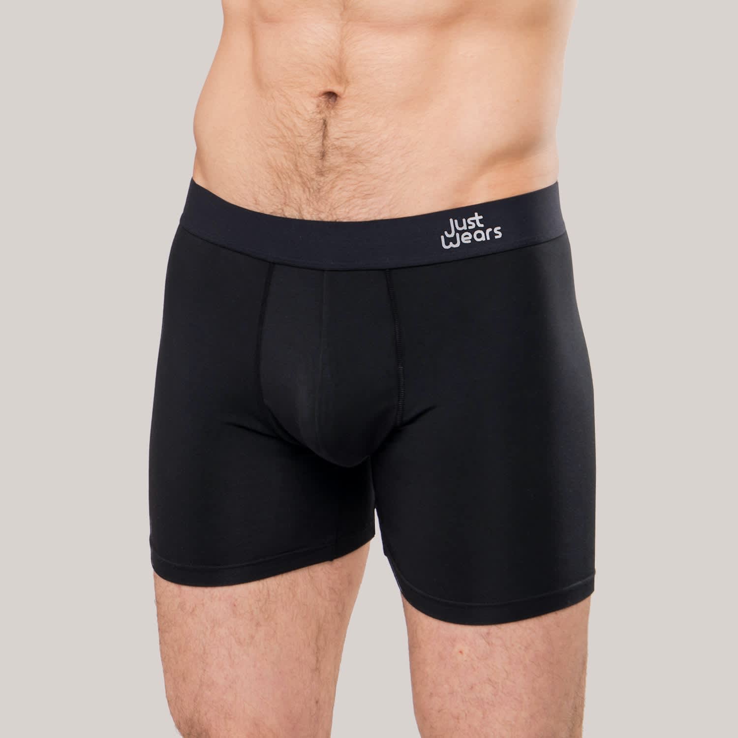 Super Soft Boxer Briefs - Anti-Chafe & No Ride Up Design - Two