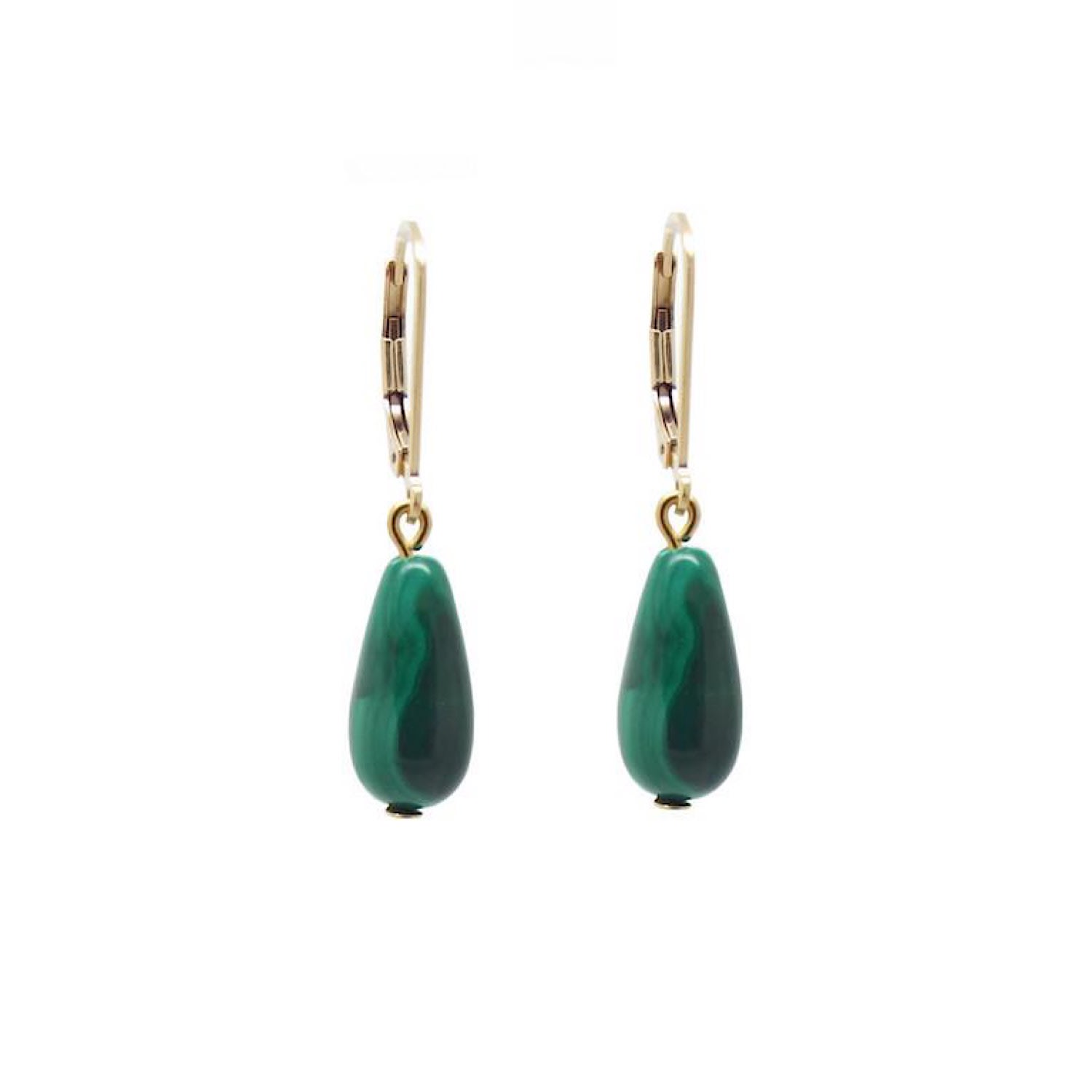 Women’s Green Penelope â€˜Girl With A Malachite’ Earrings Salome